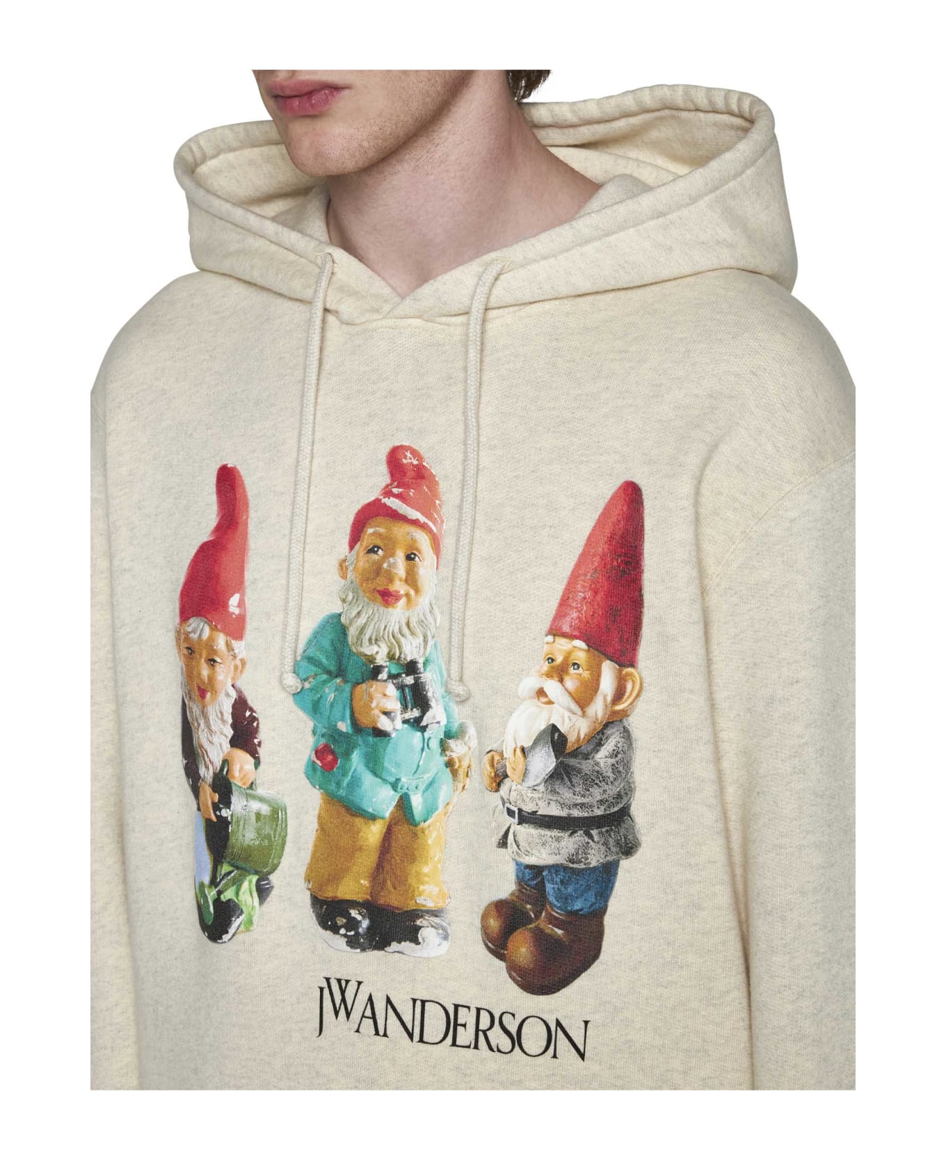 J.W. Anderson 'gnome Trio' Sweatshirt - OATMEALMELANGE