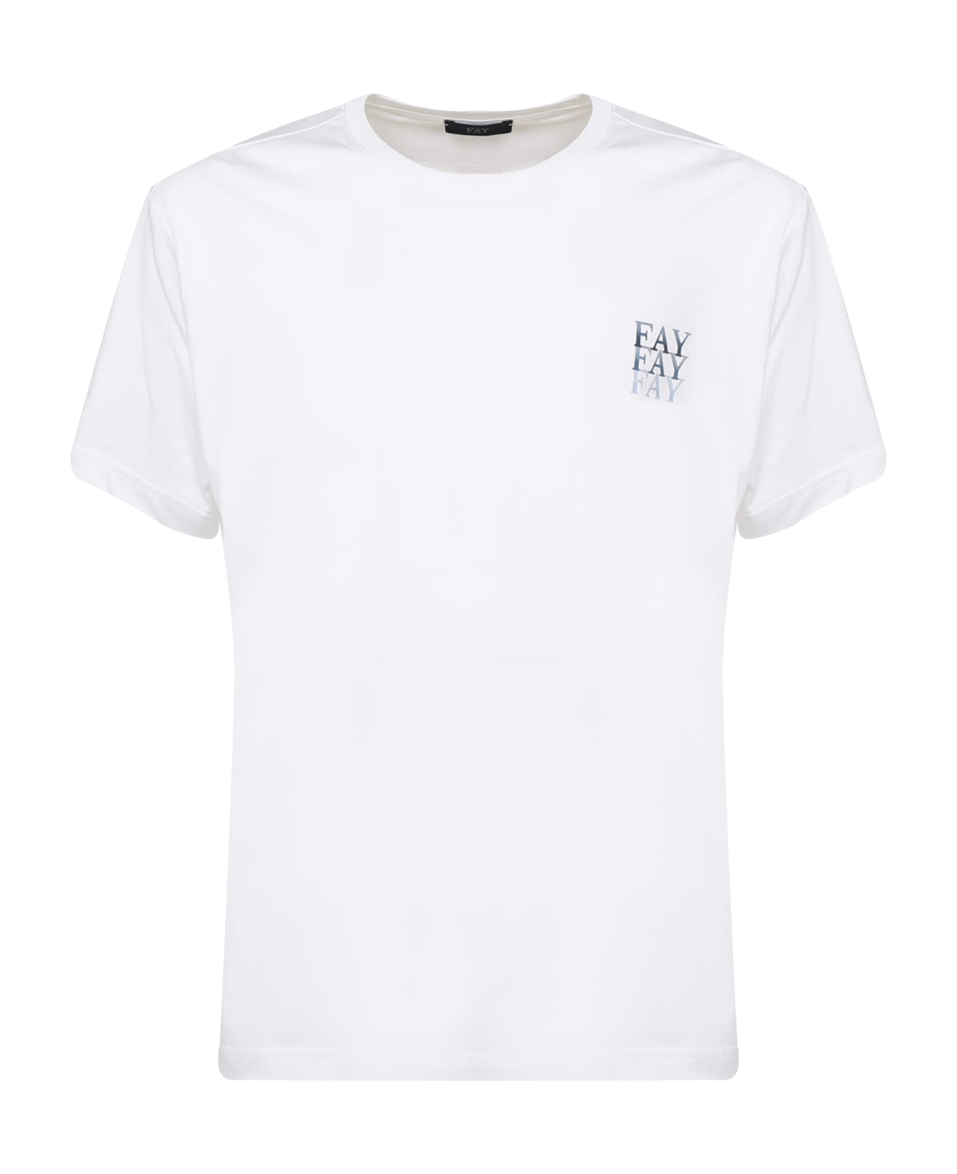 FAY - Man - Green - T-shirt