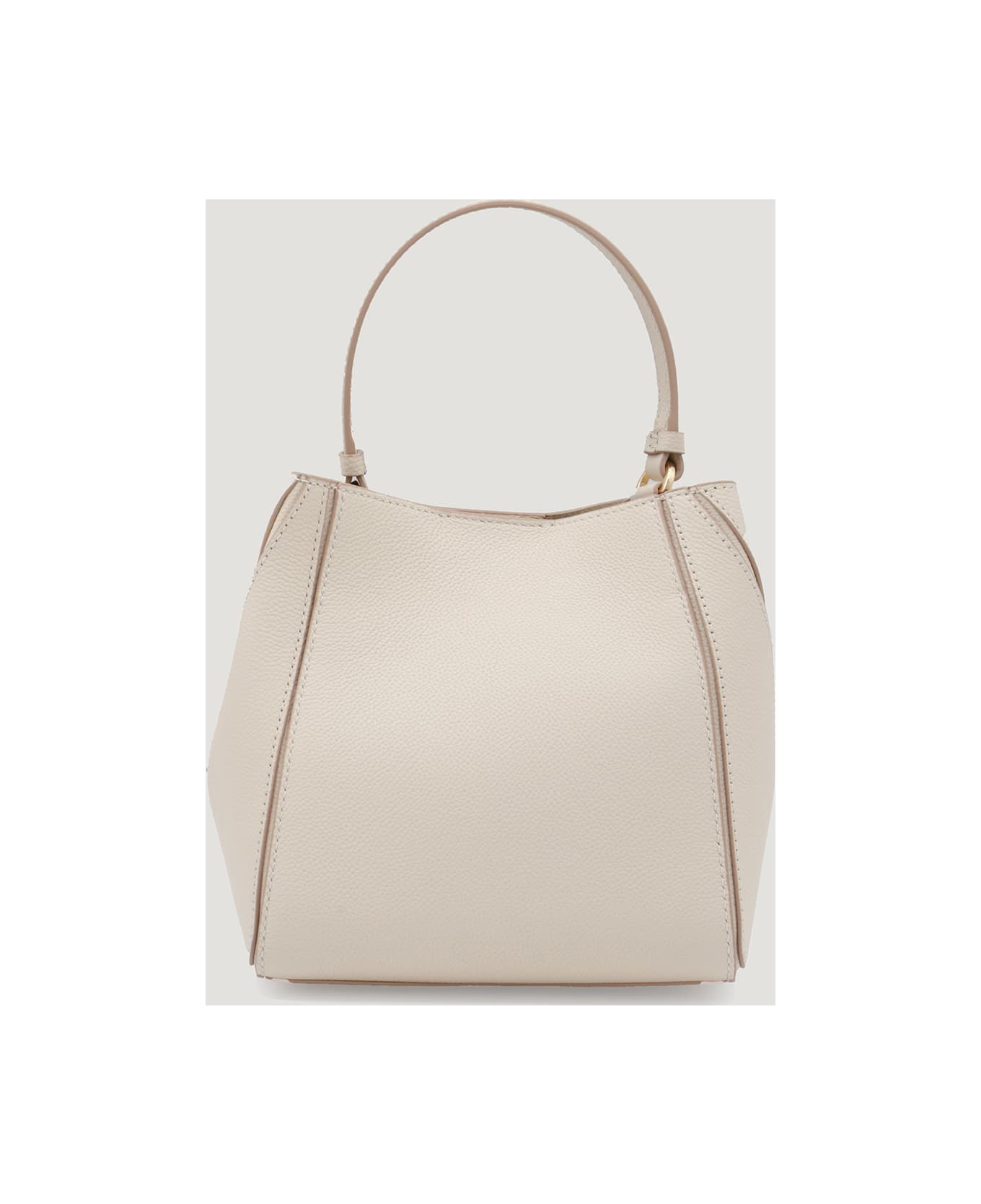 Tory Burch White Leather Satchel - BRIE