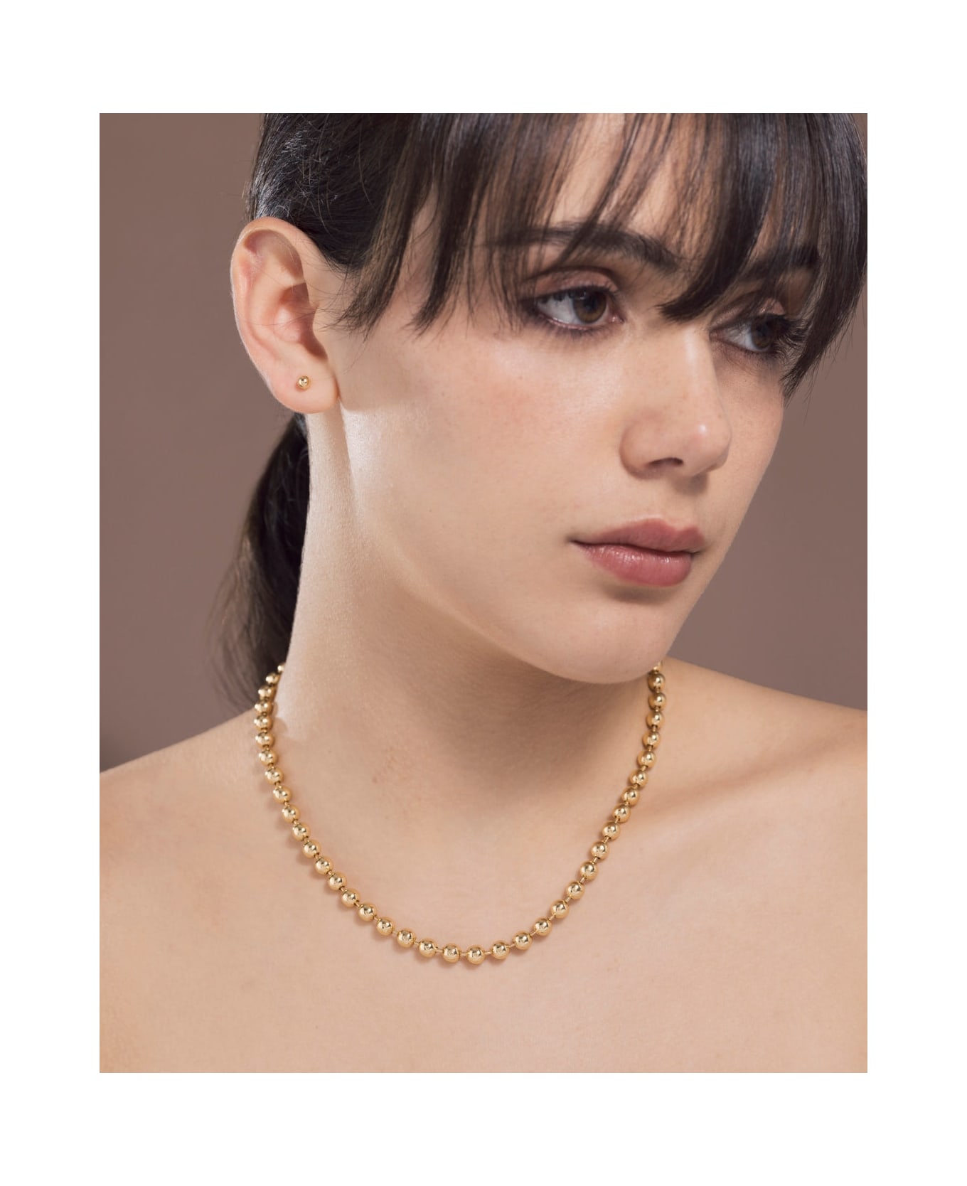 Federica Tosi Lace Mini Allison Gold - Gold ネックレス