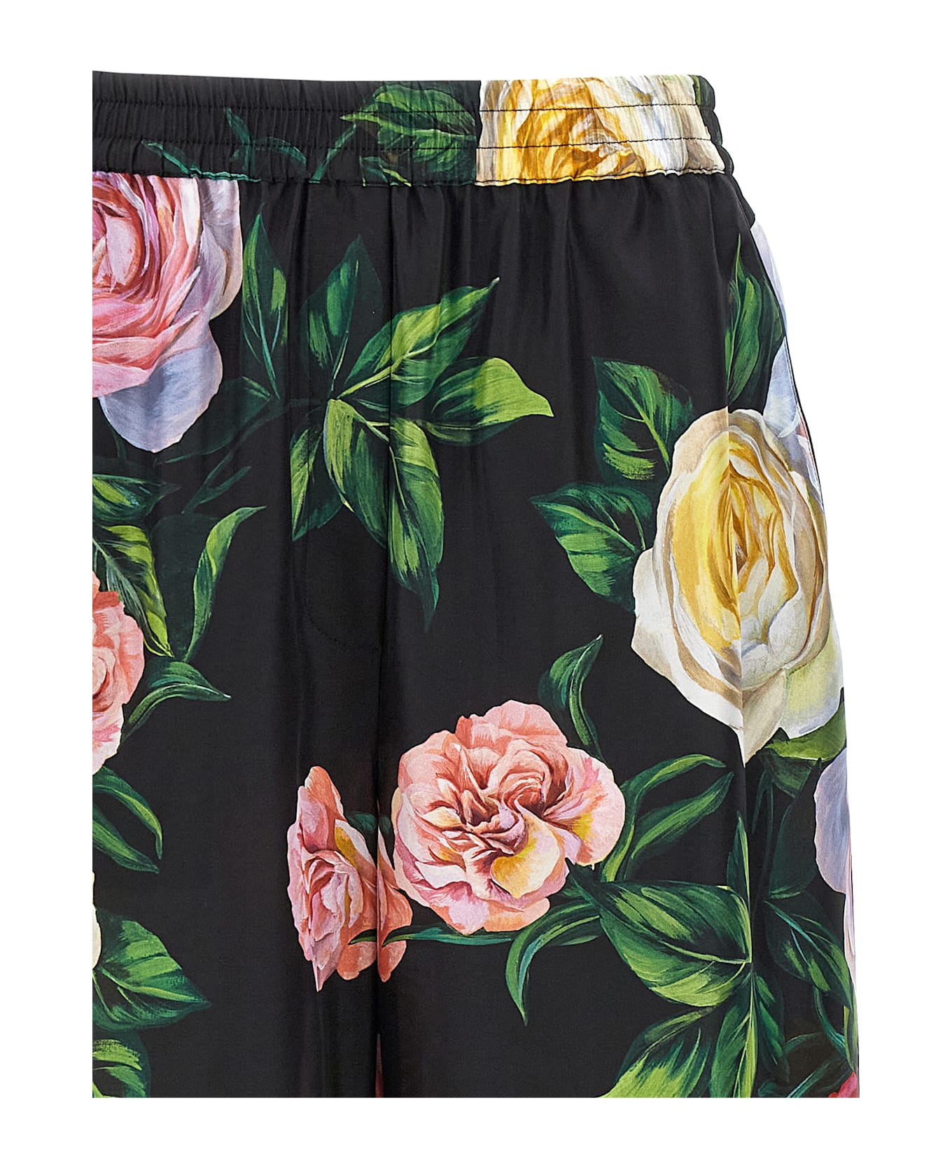 Dolce 
Gabbana Floral Pants - Multicolor