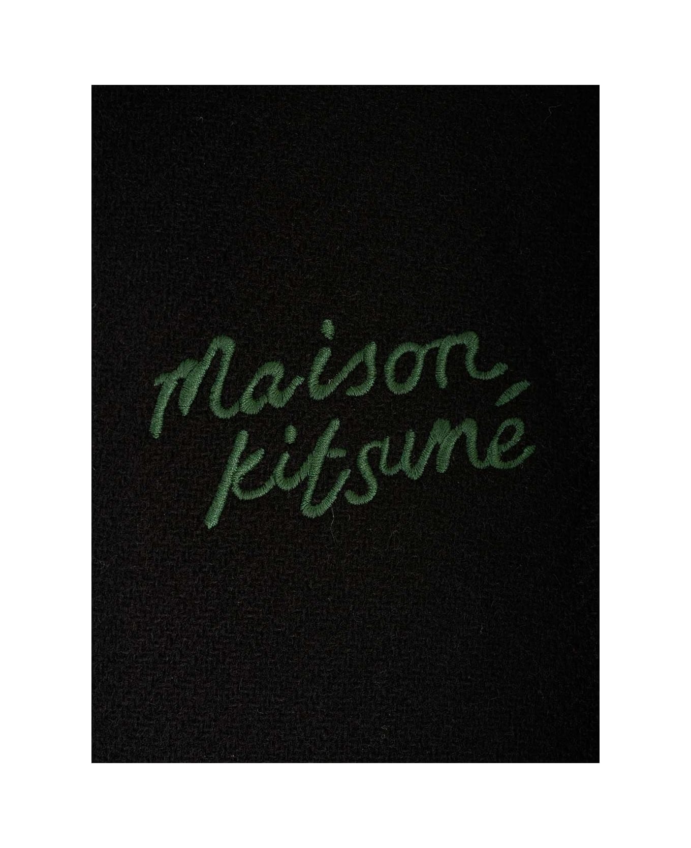 Maison Kitsuné Varsity Jacket - Black