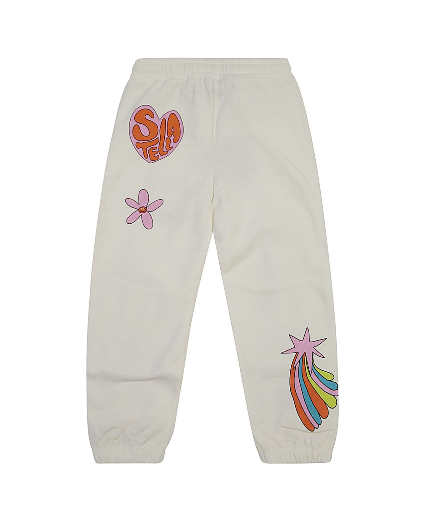 Stella McCartney Cosmic Cowboy Drawstring Pants - White