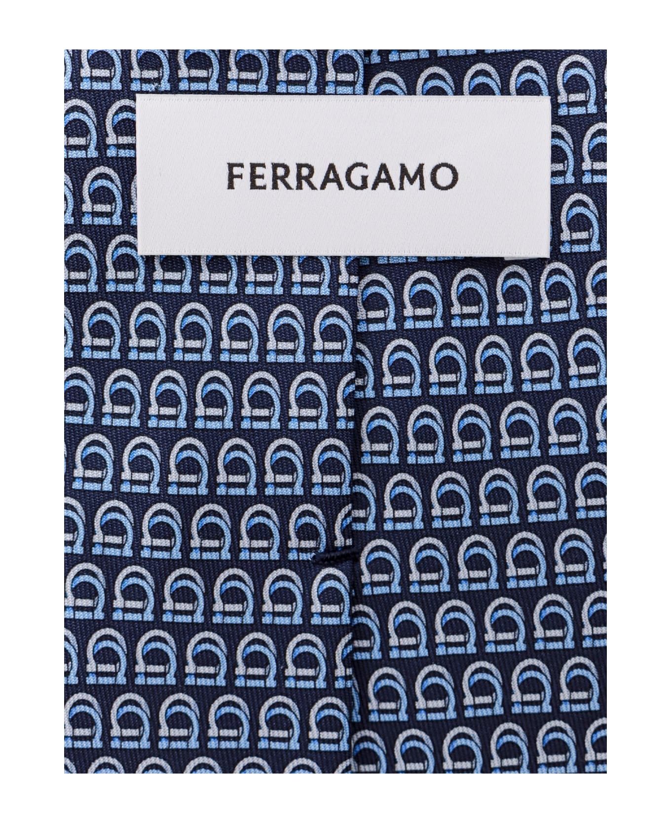 Ferragamo Tie - BLUE ネクタイ