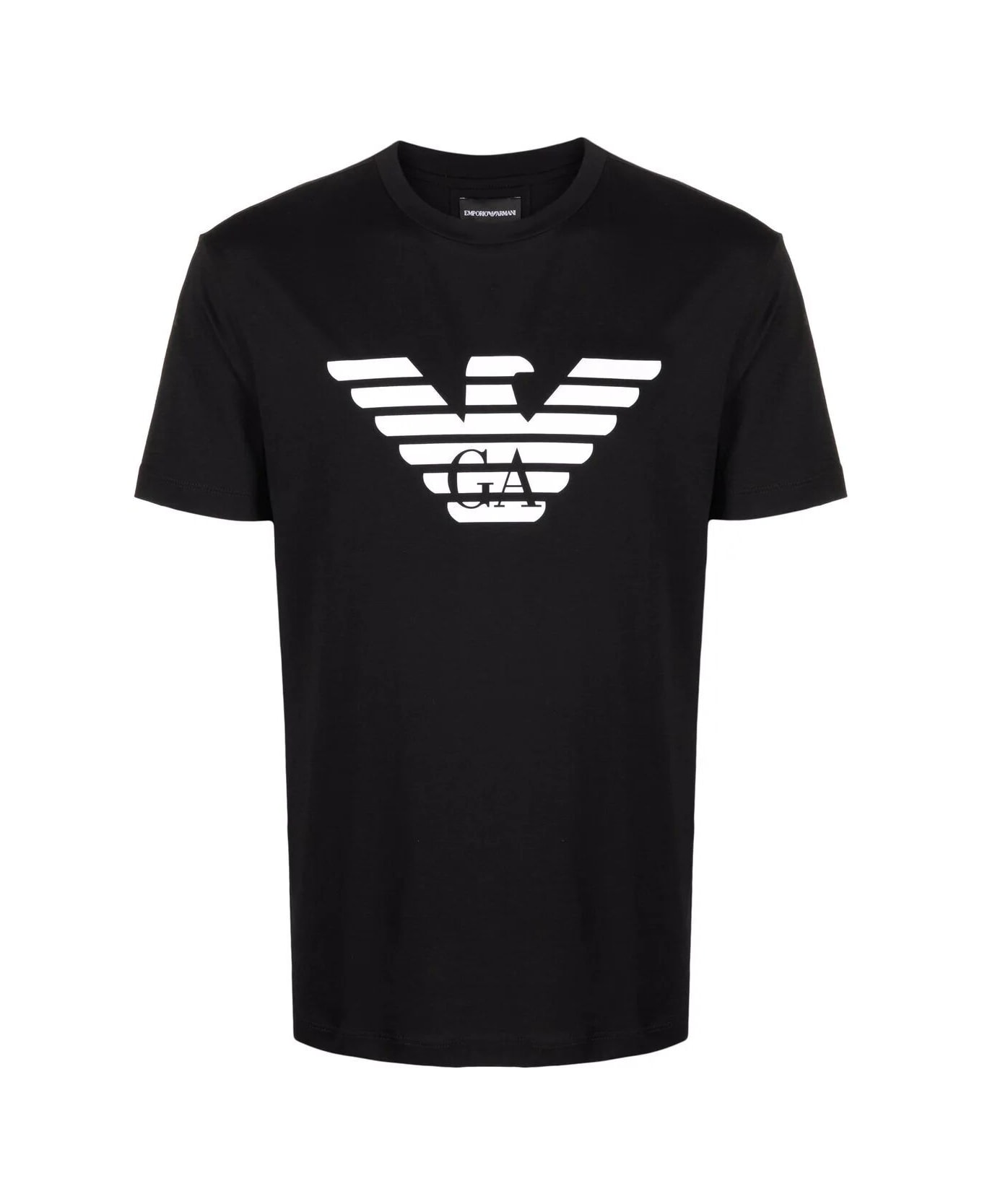 Emporio Armani T-shirt - Eagle Black シャツ
