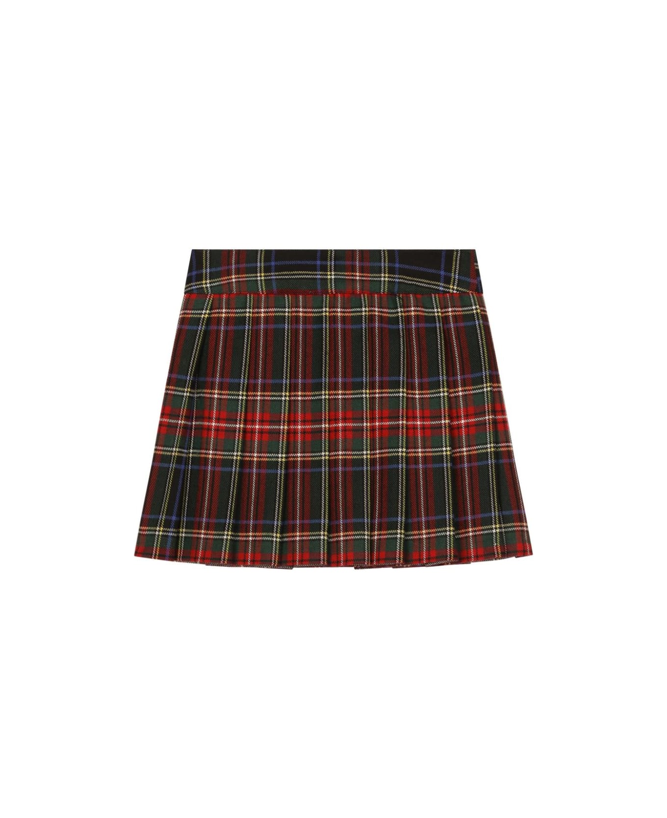 Dolce & Gabbana Gonna Tartan - Red