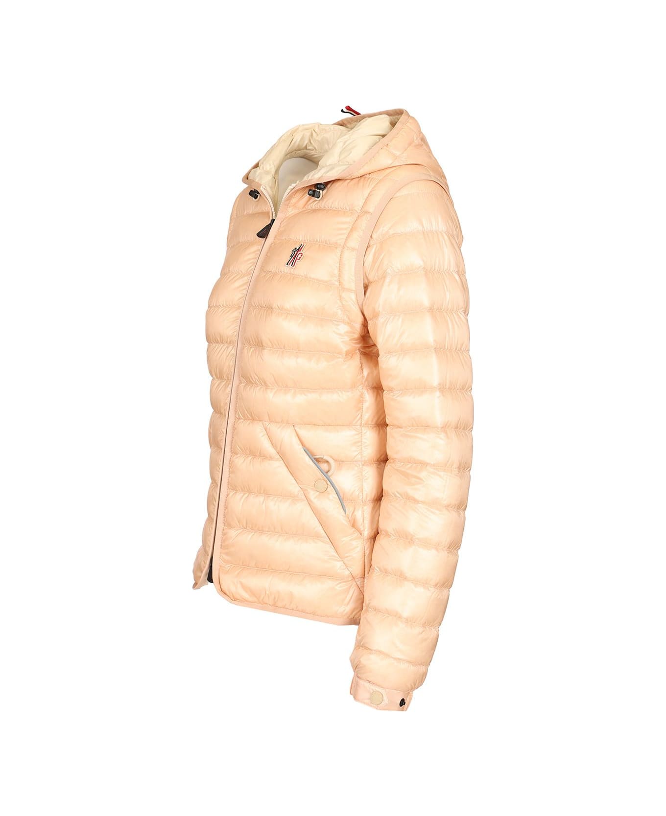 Moncler Grenoble 'karura' Down Jacket - Rose コート
