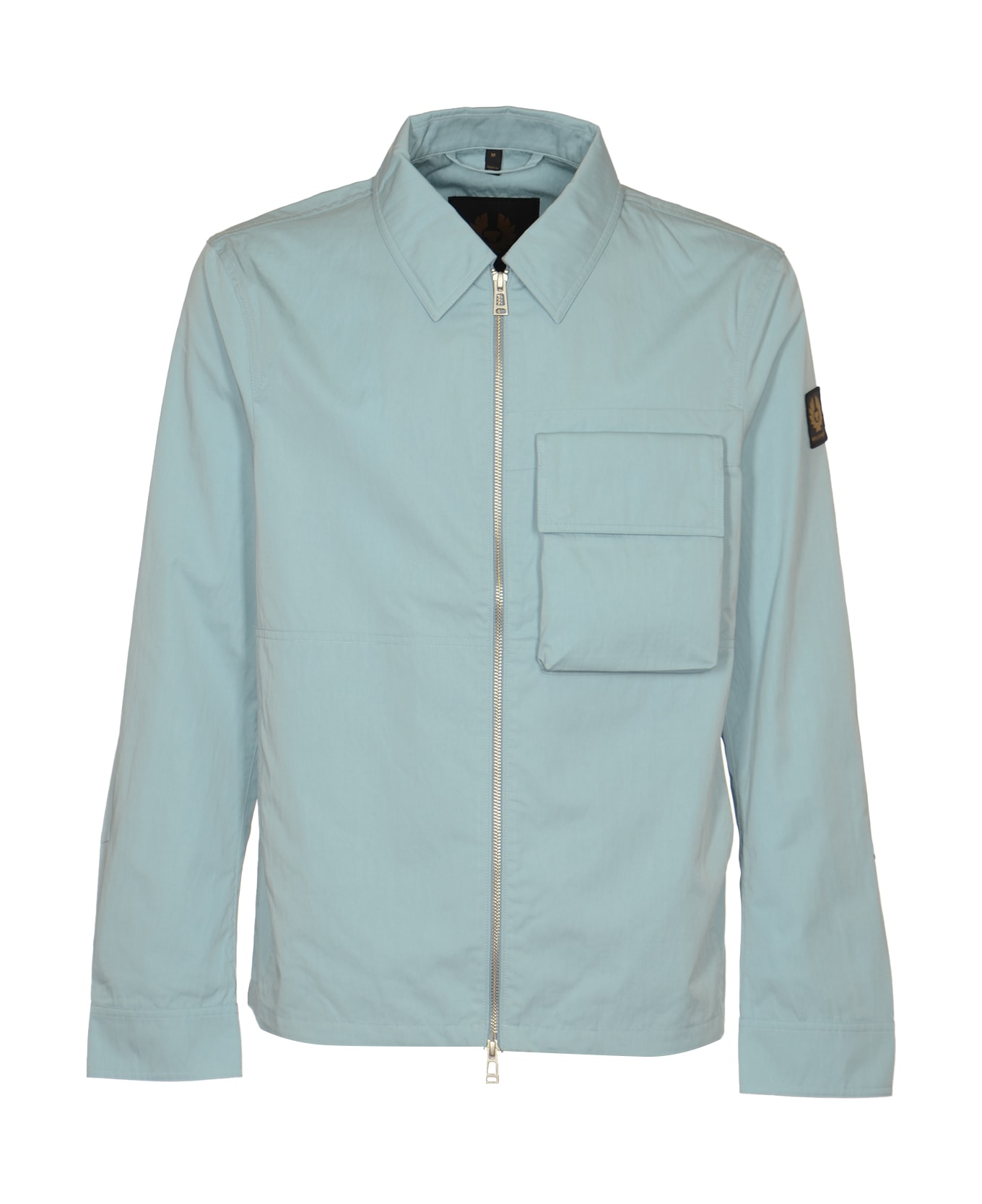 Belstaff Pocket Detail Zip Jacket - Skyline Blue