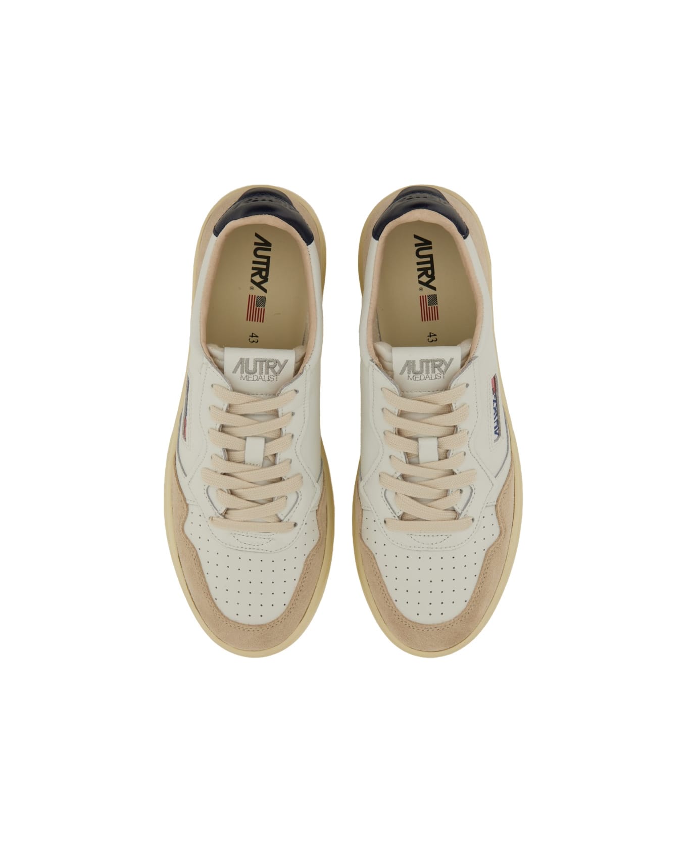 Autry Sneaker "medalist" Low - WHITE
