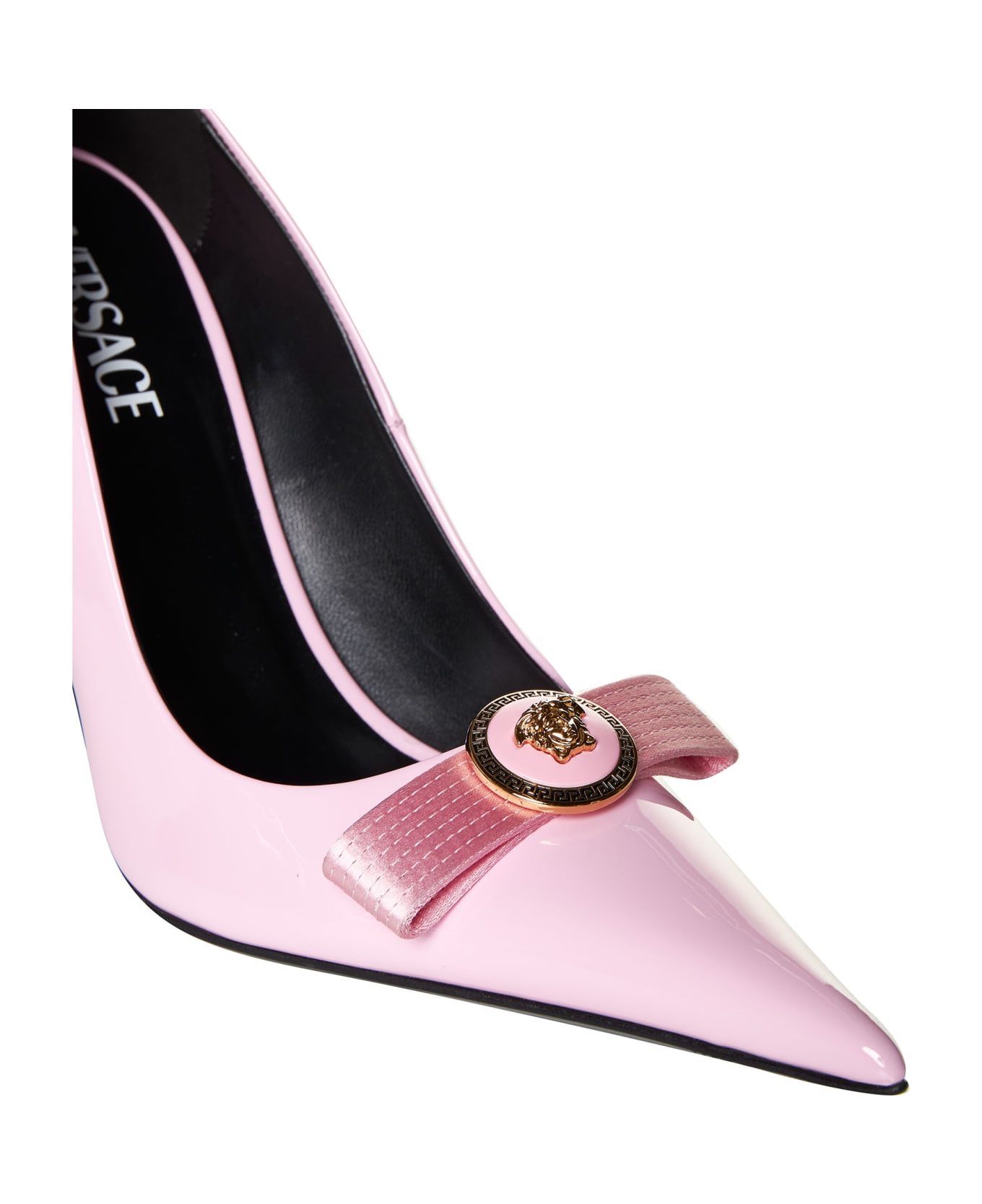 Versace High-heeled Shoe - Pale pink versace gold