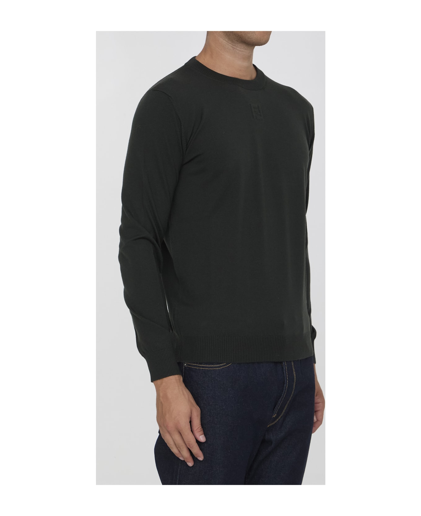 Fendi Wool Pullover - GREEN