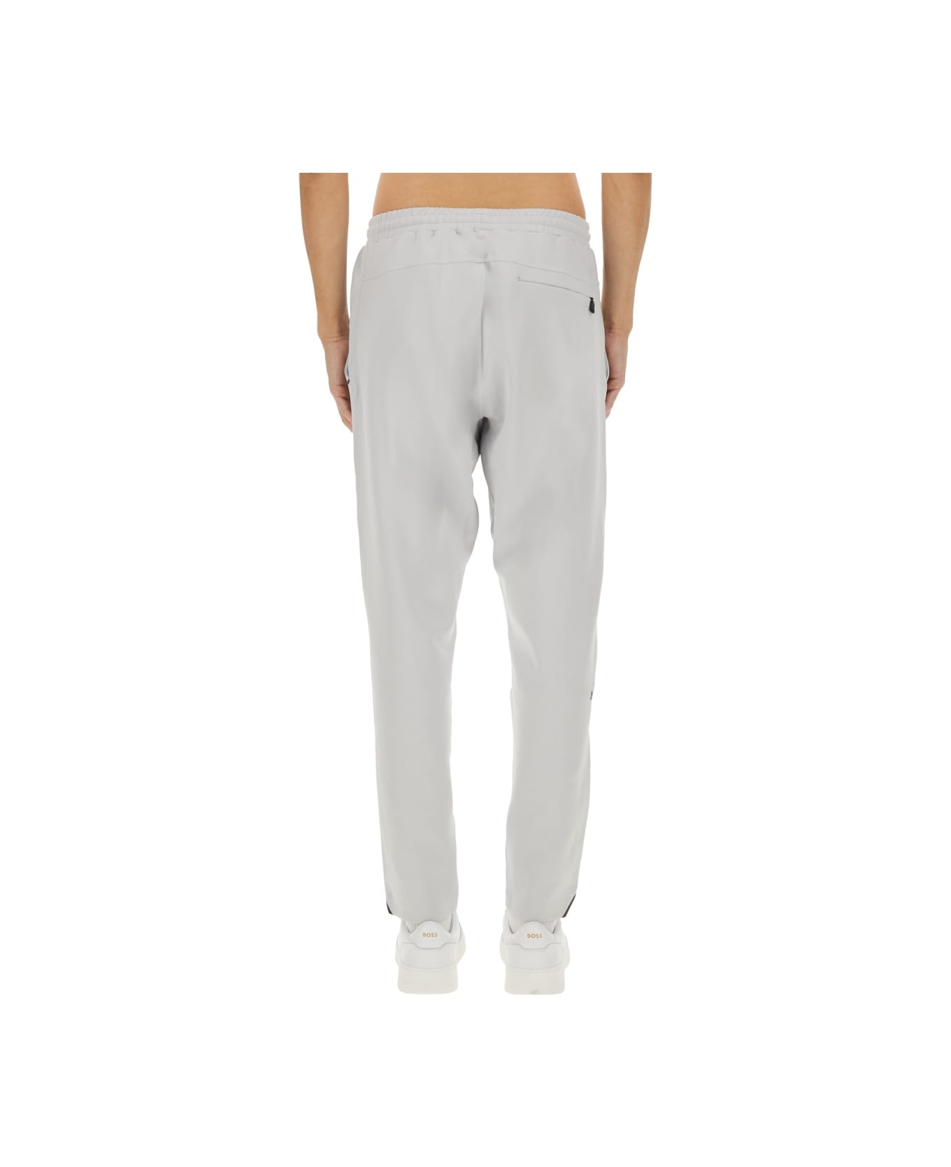 Hugo Boss Pants In Technical Fabric - GREY