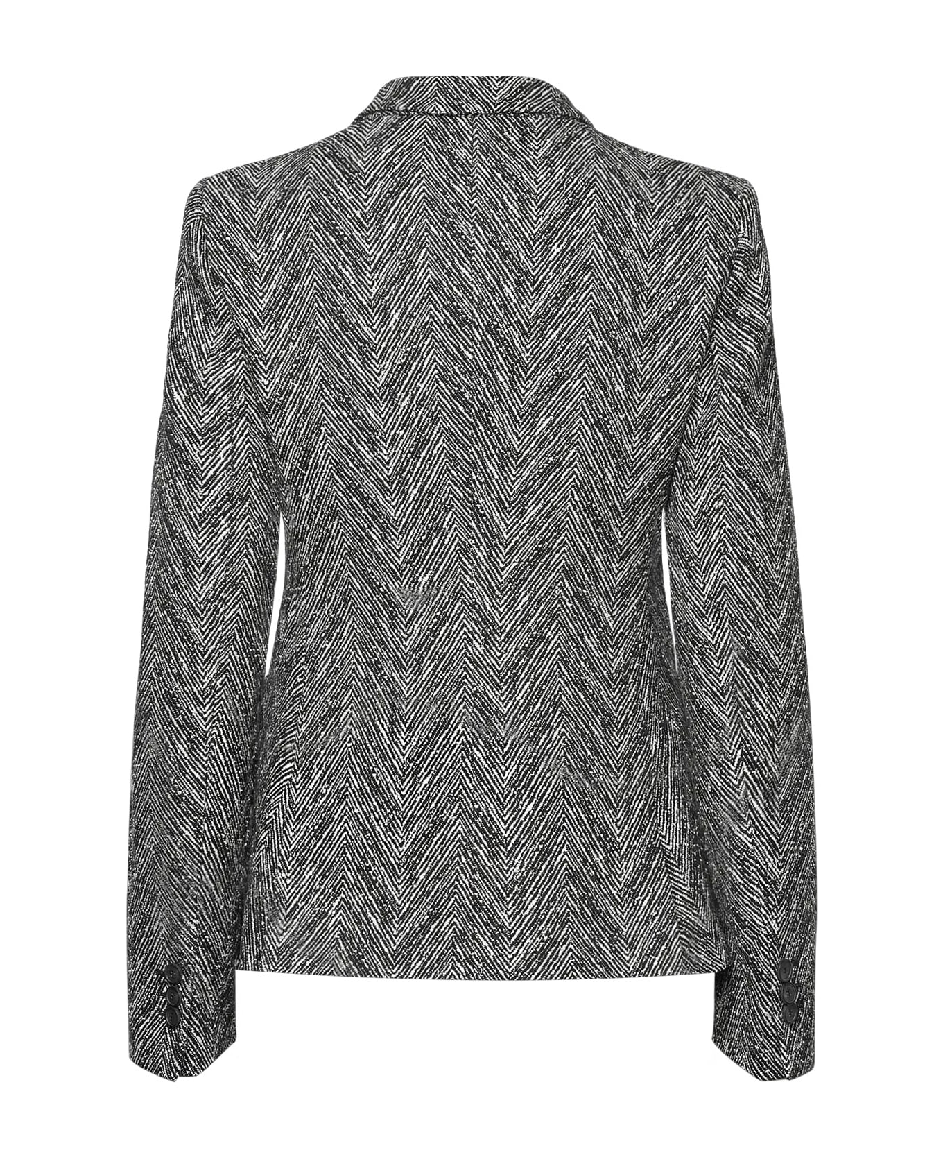 Hugo Boss Jiarna Herringbone Fabric Coat - OPEN MISCELLANEOUS
