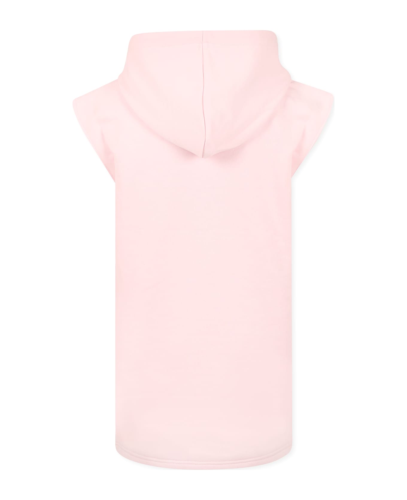 Marc Jacobs Pink Brushed Dress For Girl With Pouch - Pink