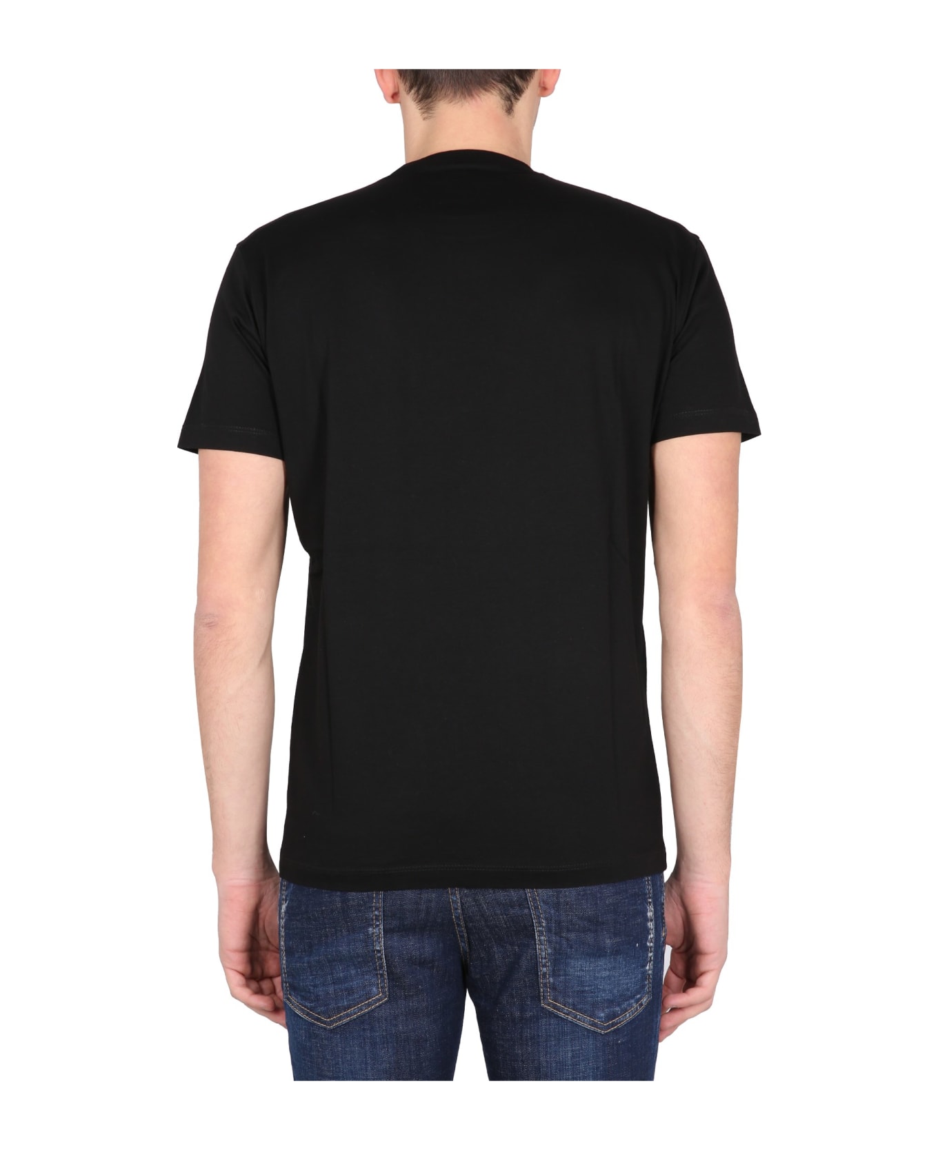 Dsquared2 Color Wave T-shirt - Black