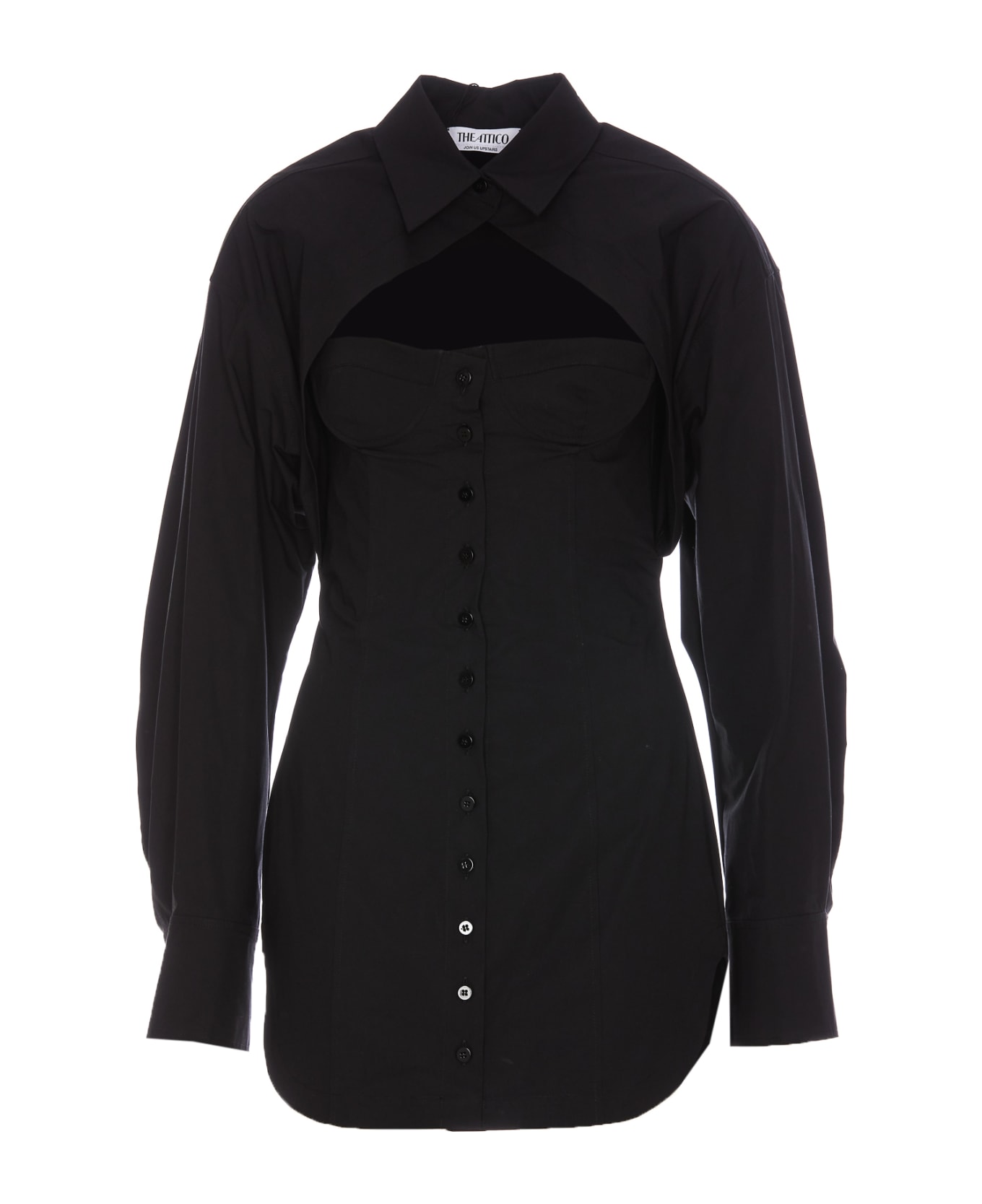 The Attico Mini Shirt Dress italist