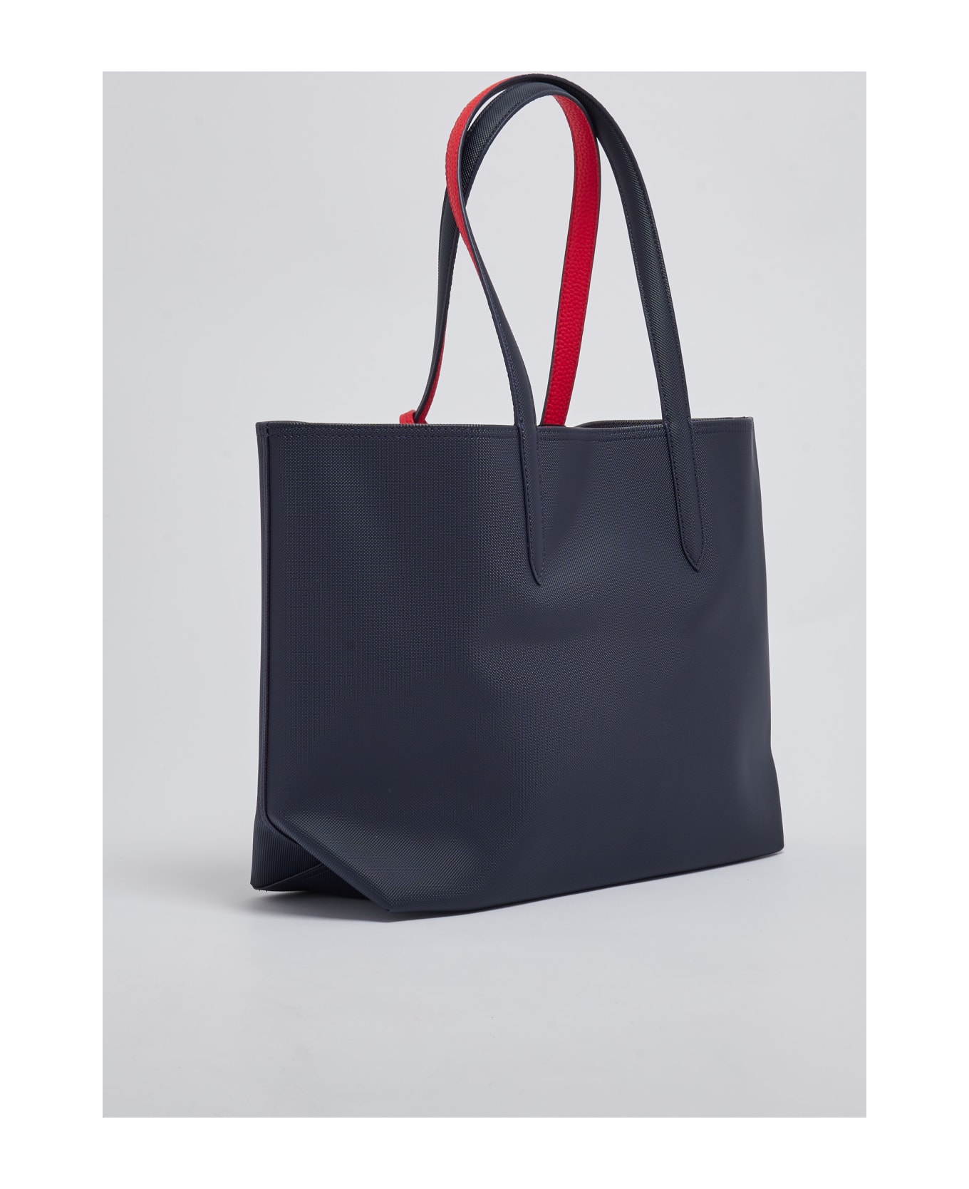 Lacoste Pvc Shopping Bag - NAVY-ROSSO
