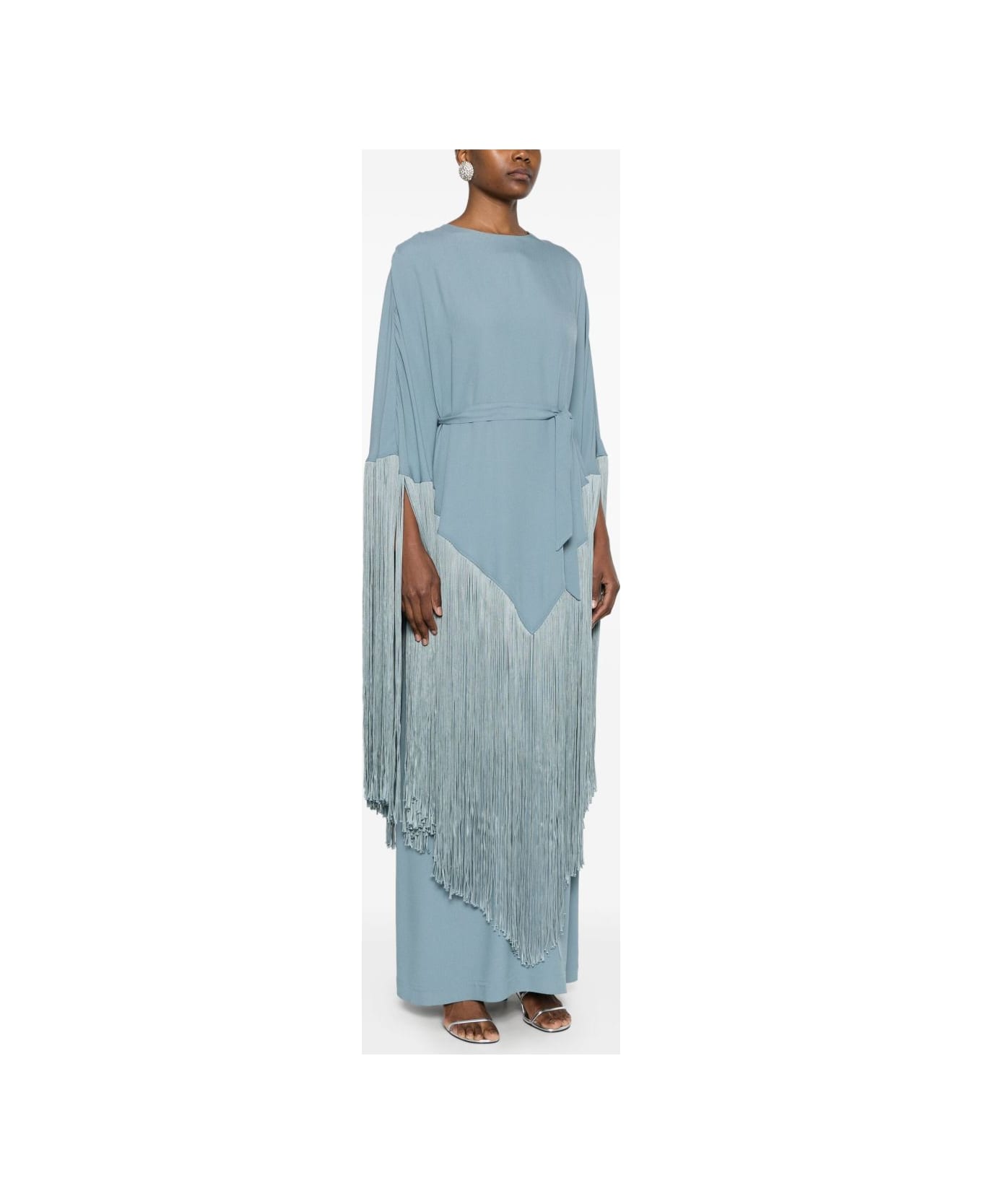 Taller Marmo Bohemia Long Kaftan - Clear Blue