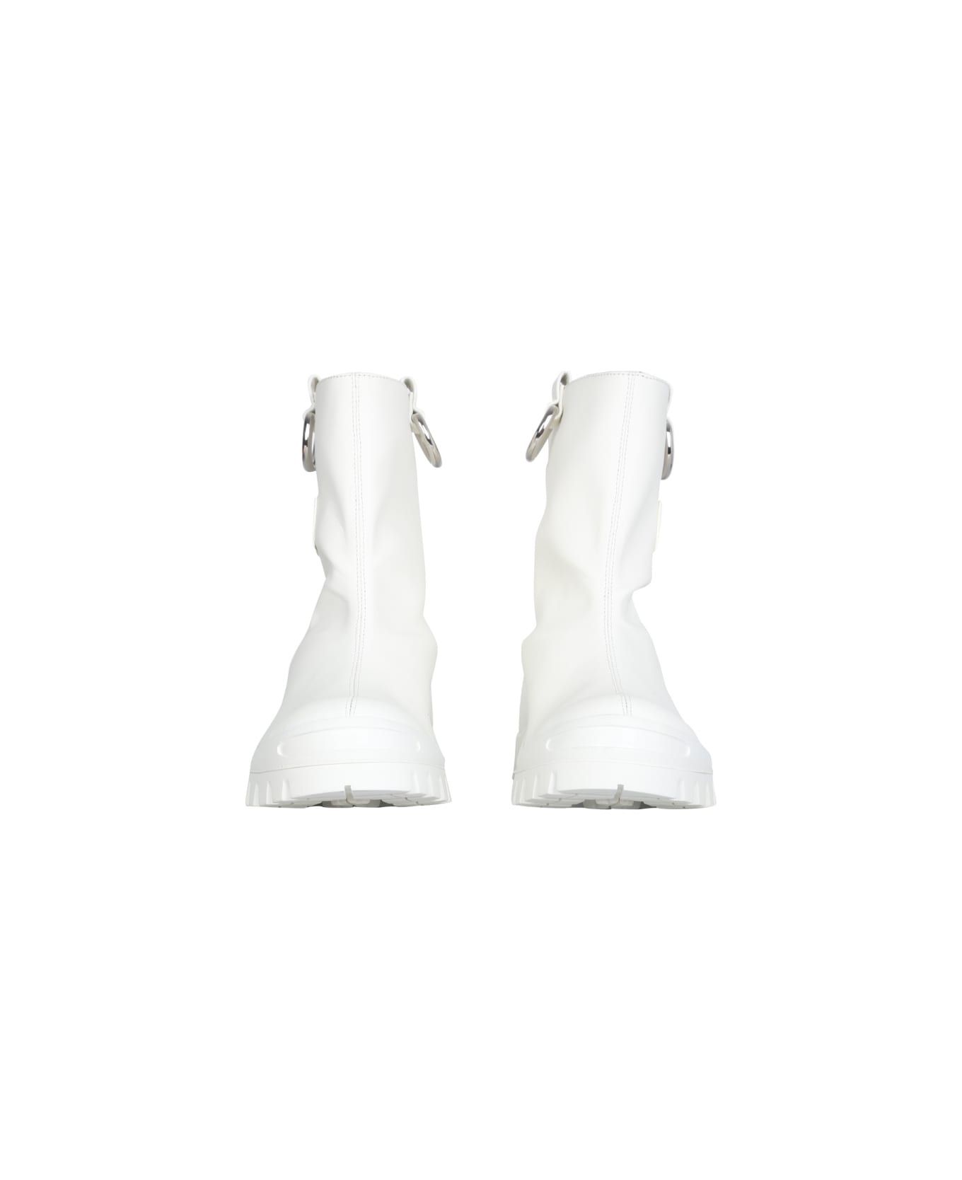 MSGM Rain Boots - WHITE