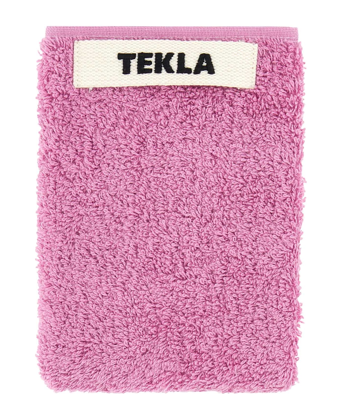 Tekla Dark Pink Terry Towel - MAGENTA