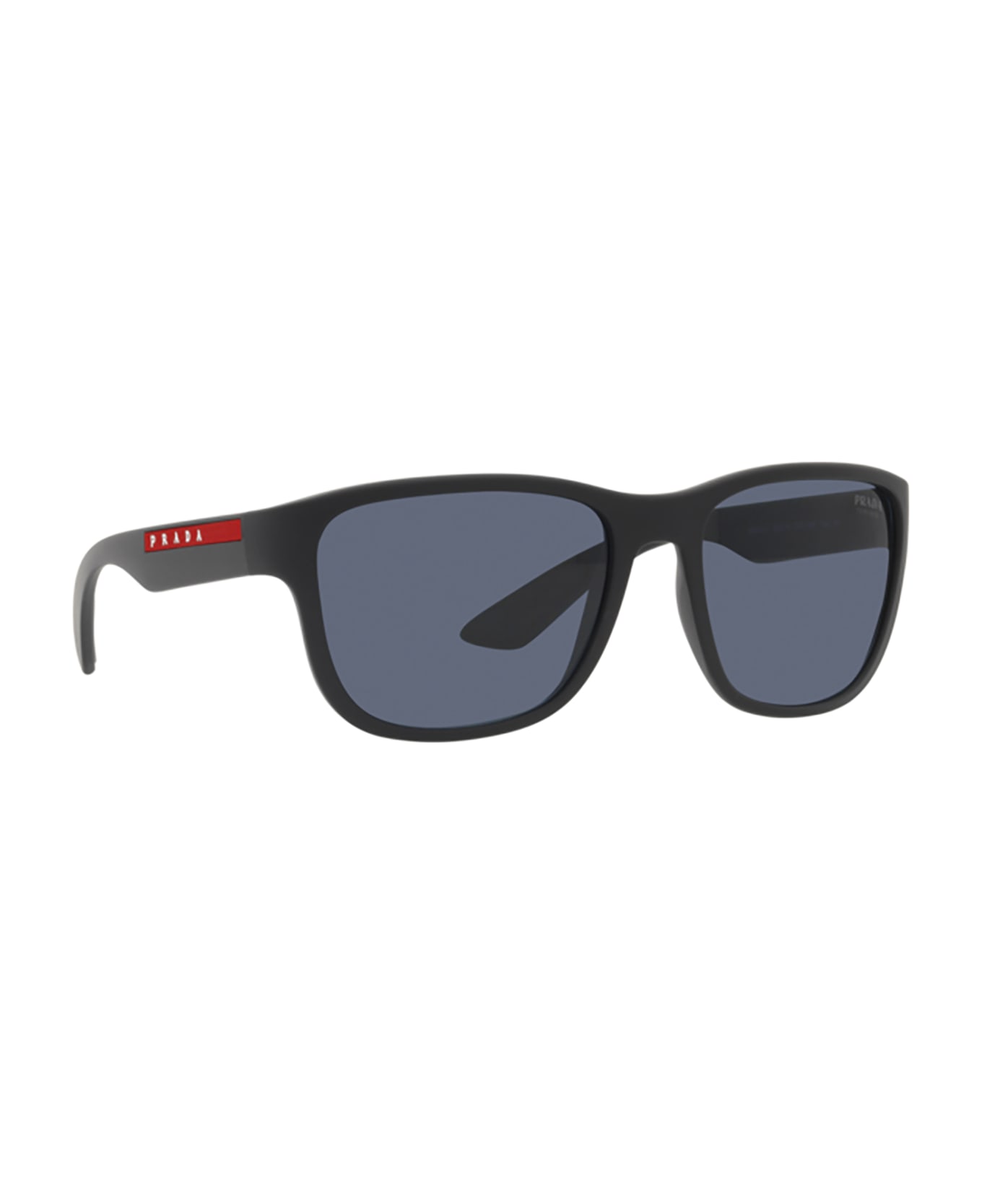 Prada Linea Rossa Ps 01us Rubber Black Sunglasses - Rubber Black
