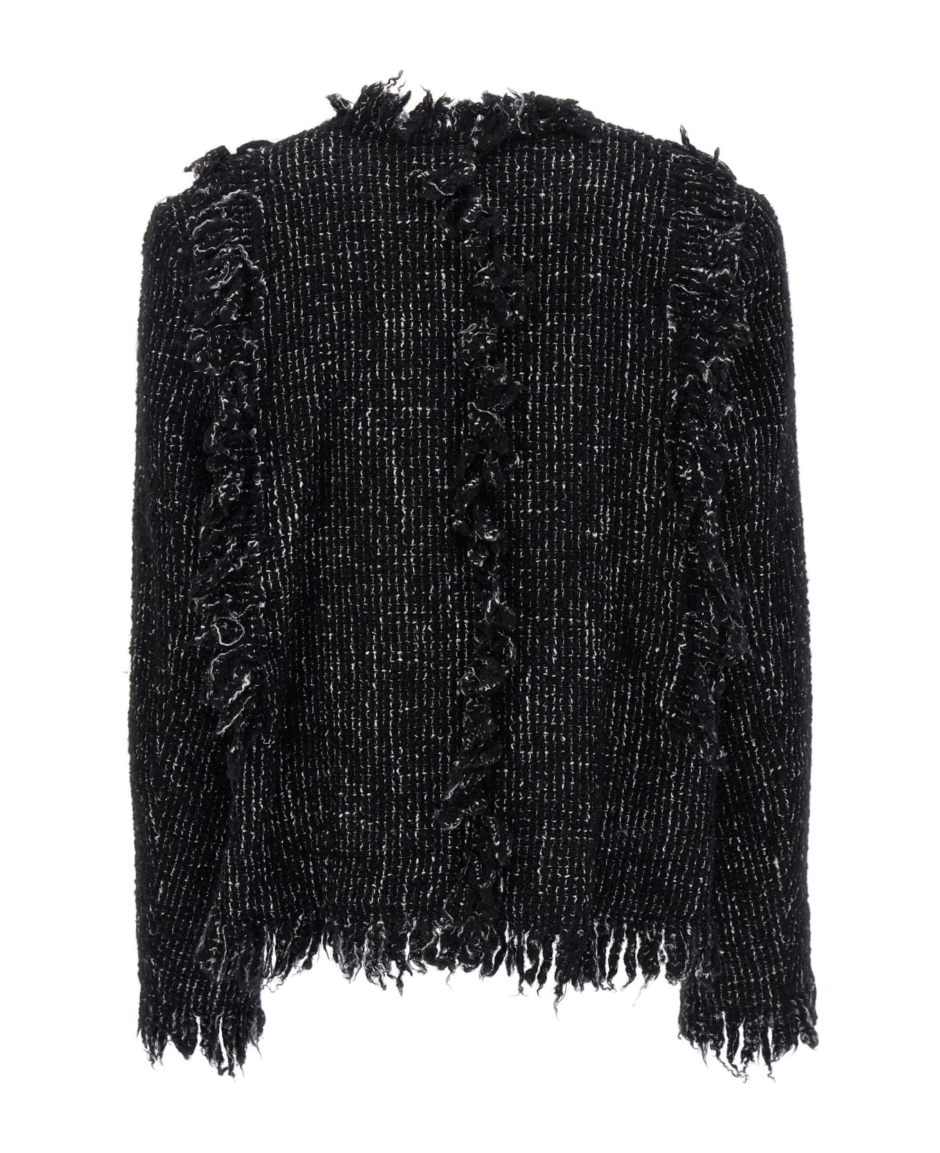 Sacai Tweed Jacket - Black