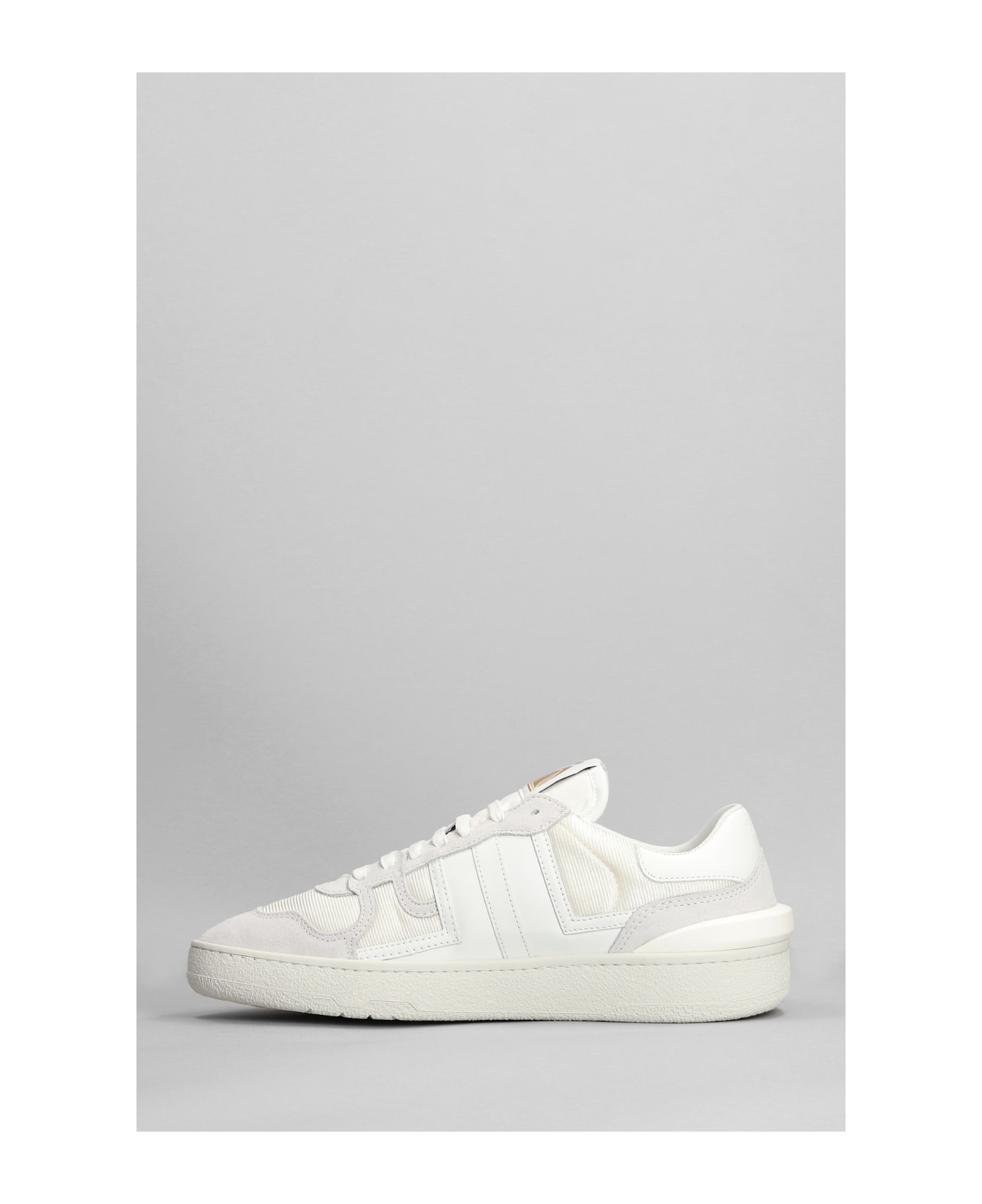 Lanvin Sneakers In White Leather - white