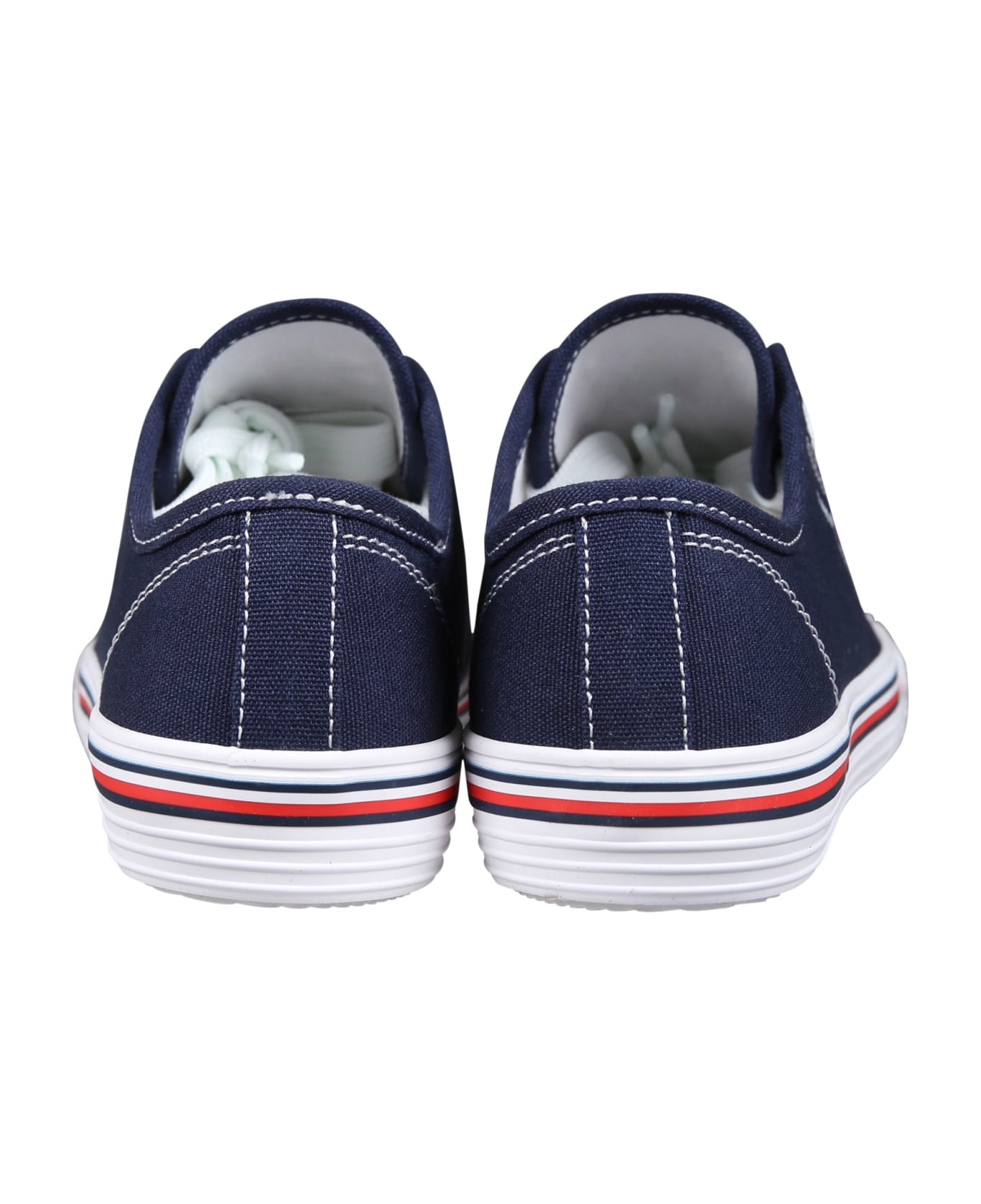 Tommy Hilfiger Blue Sneakers For Kids With Logo - Blue シューズ