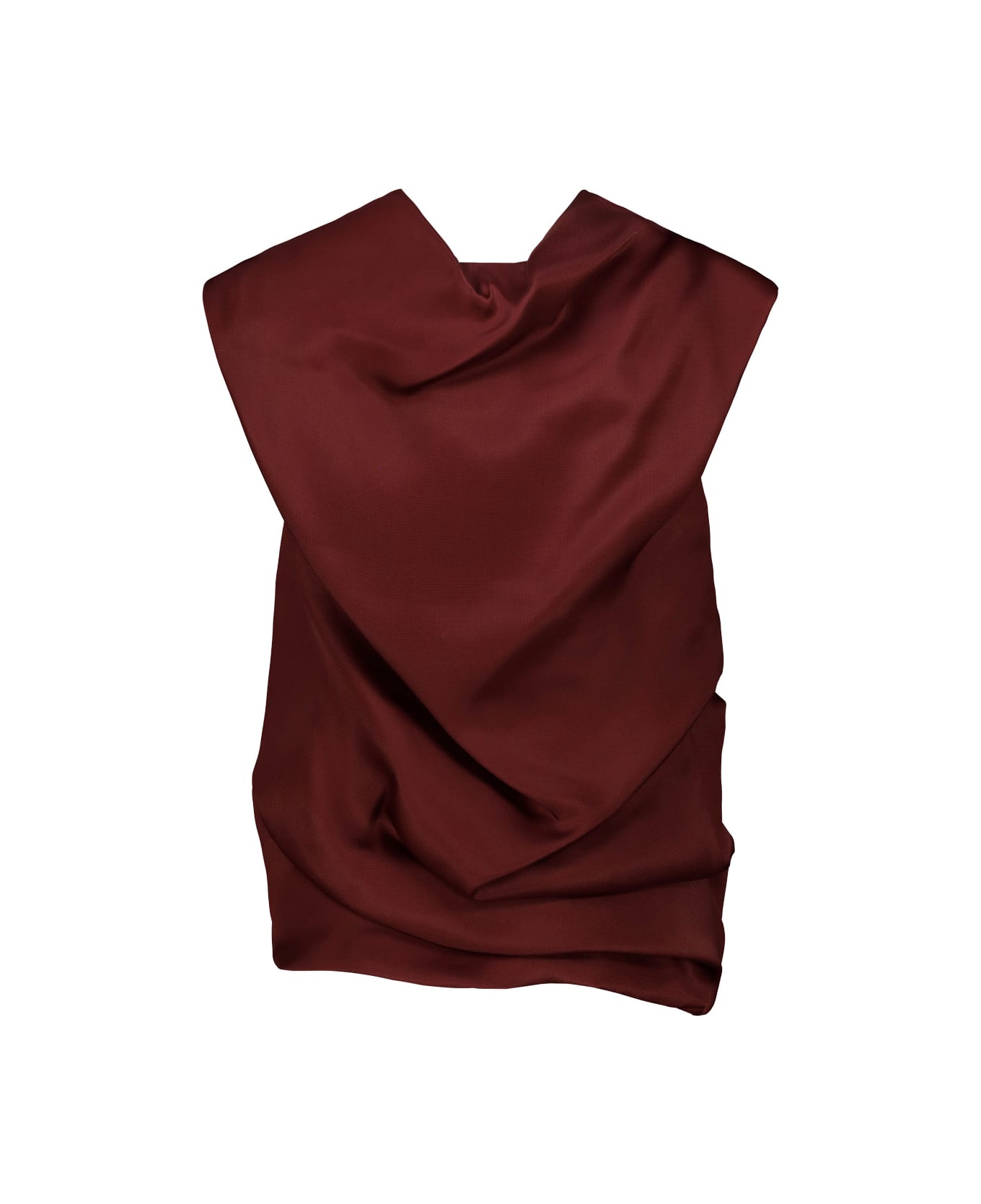 Khaite Luola Top - Oxblood トップス