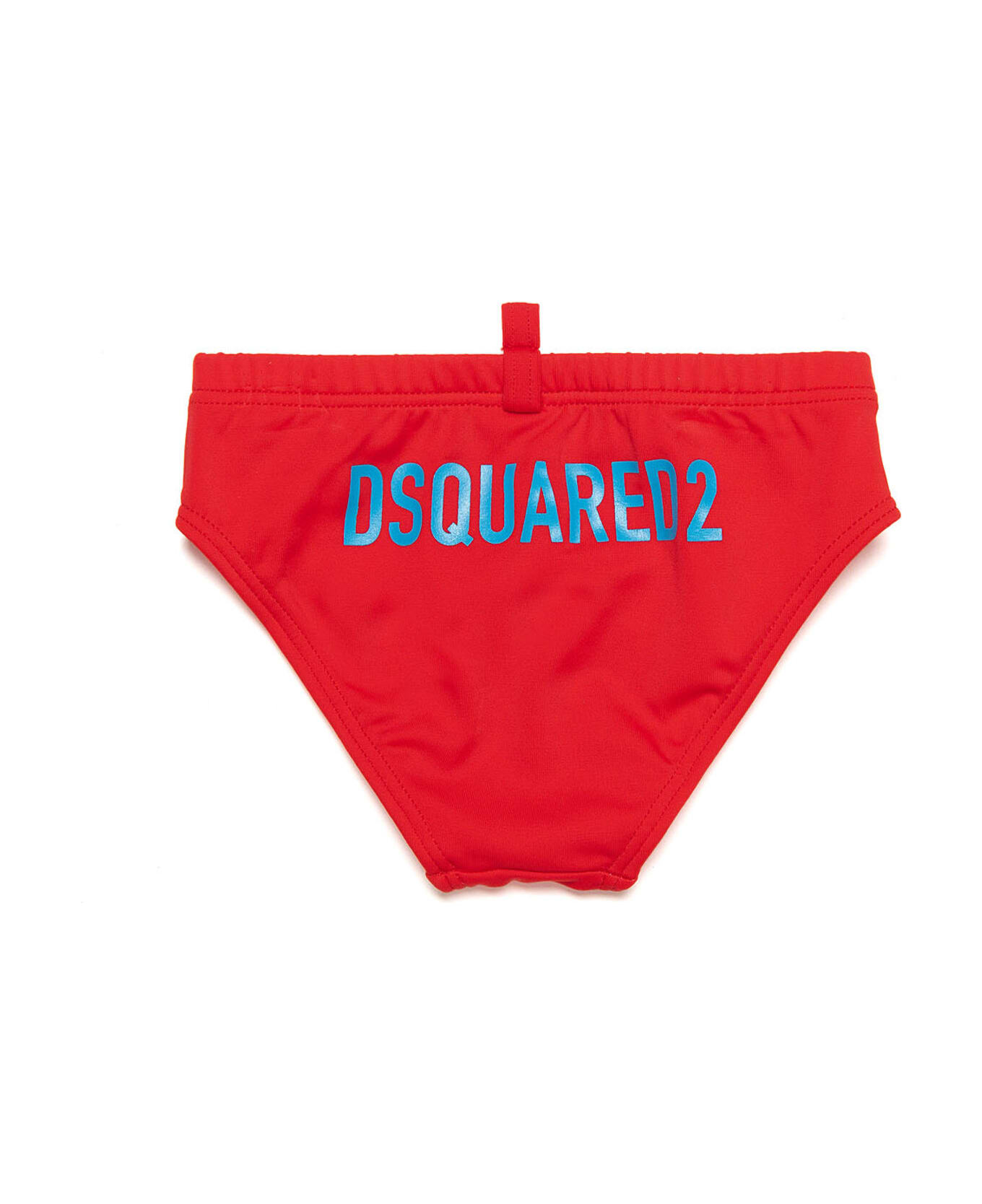 Dsquared2 D2m82b-eco Sw Boxer Dsquared Red Brief Swimming Costume - Fiery red