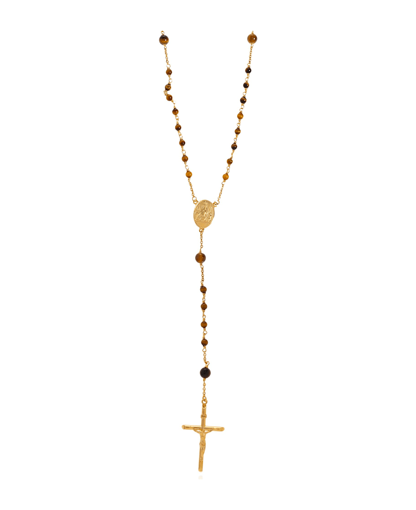 Dolce 
Gabbana Necklace With Religious Motif - ORO