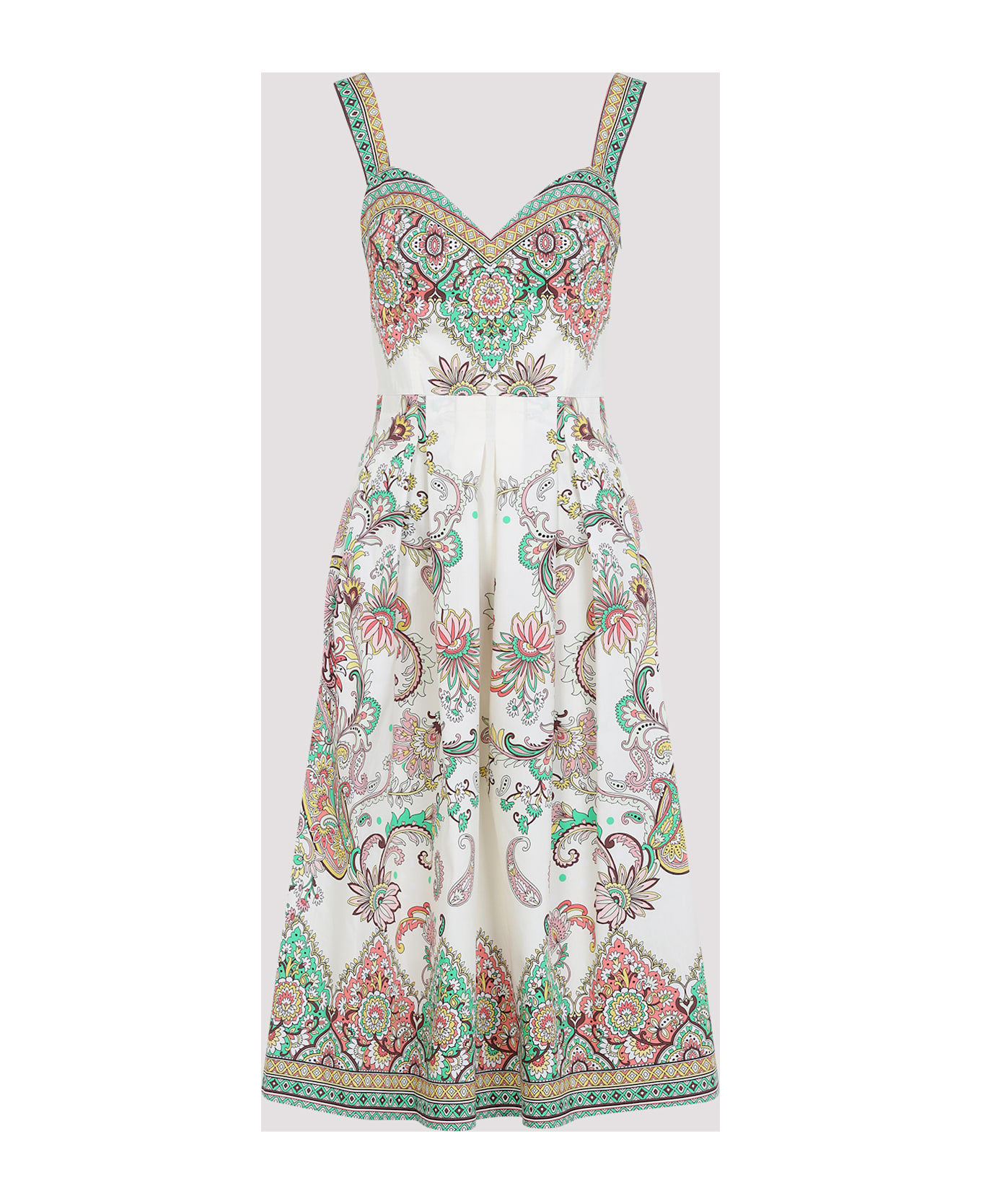 Etro Cotton Bralette Dress - White