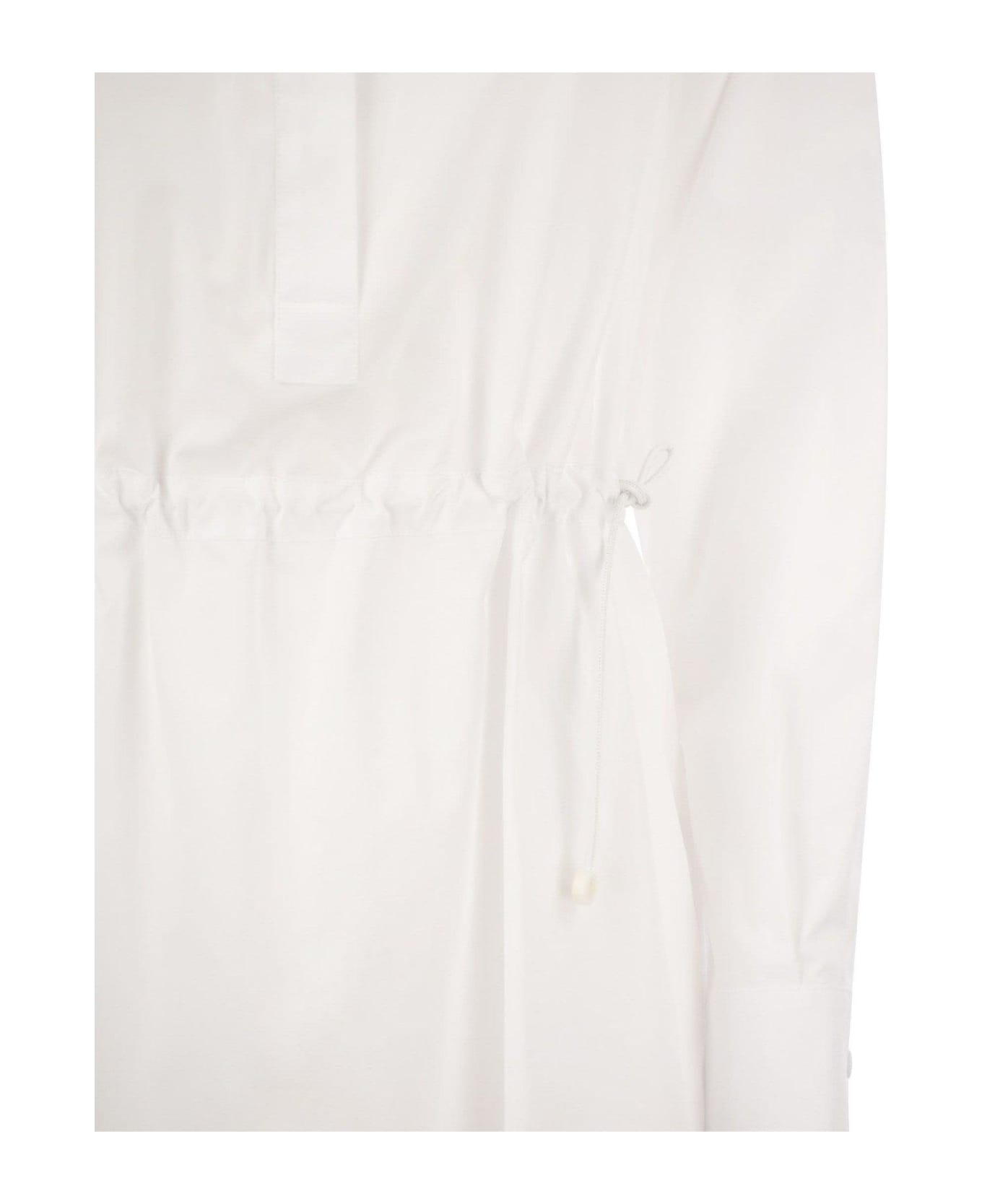 Max Mara Juanita Midi Shirt Dress - White ワンピース＆ドレス