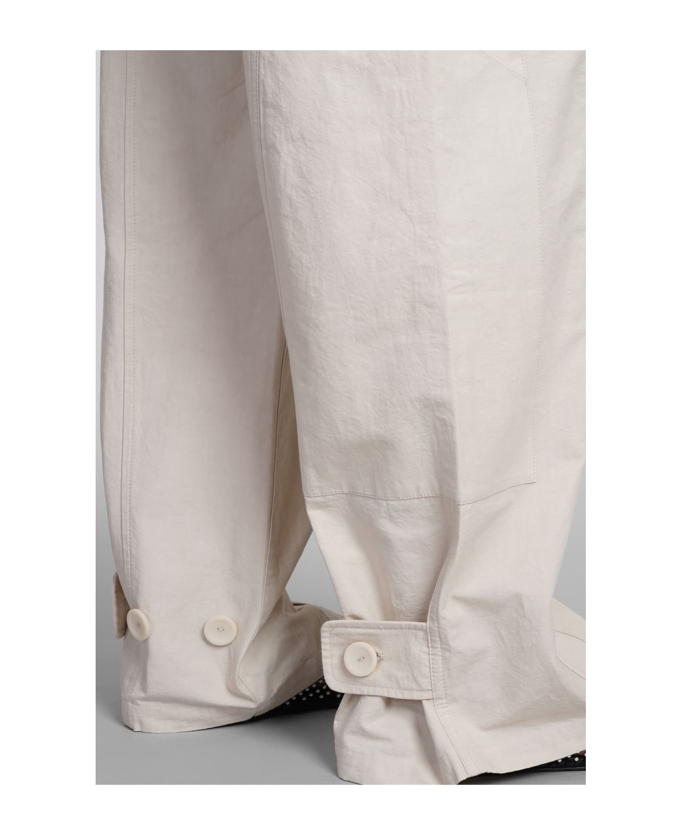 Christopher Esber Pants In Beige Cotton - beige