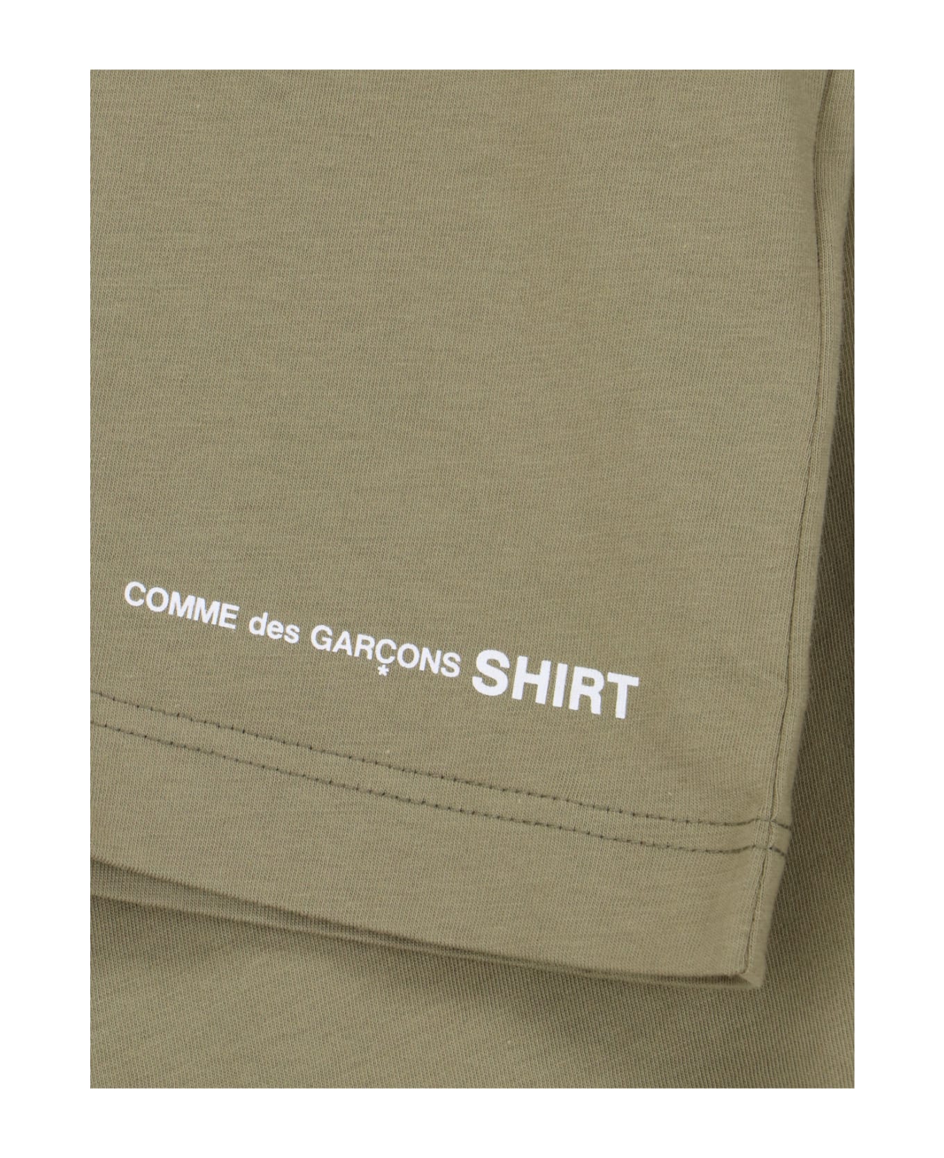 Comme des Garçons Shirt Basic T-shirt - 3 KHAKI