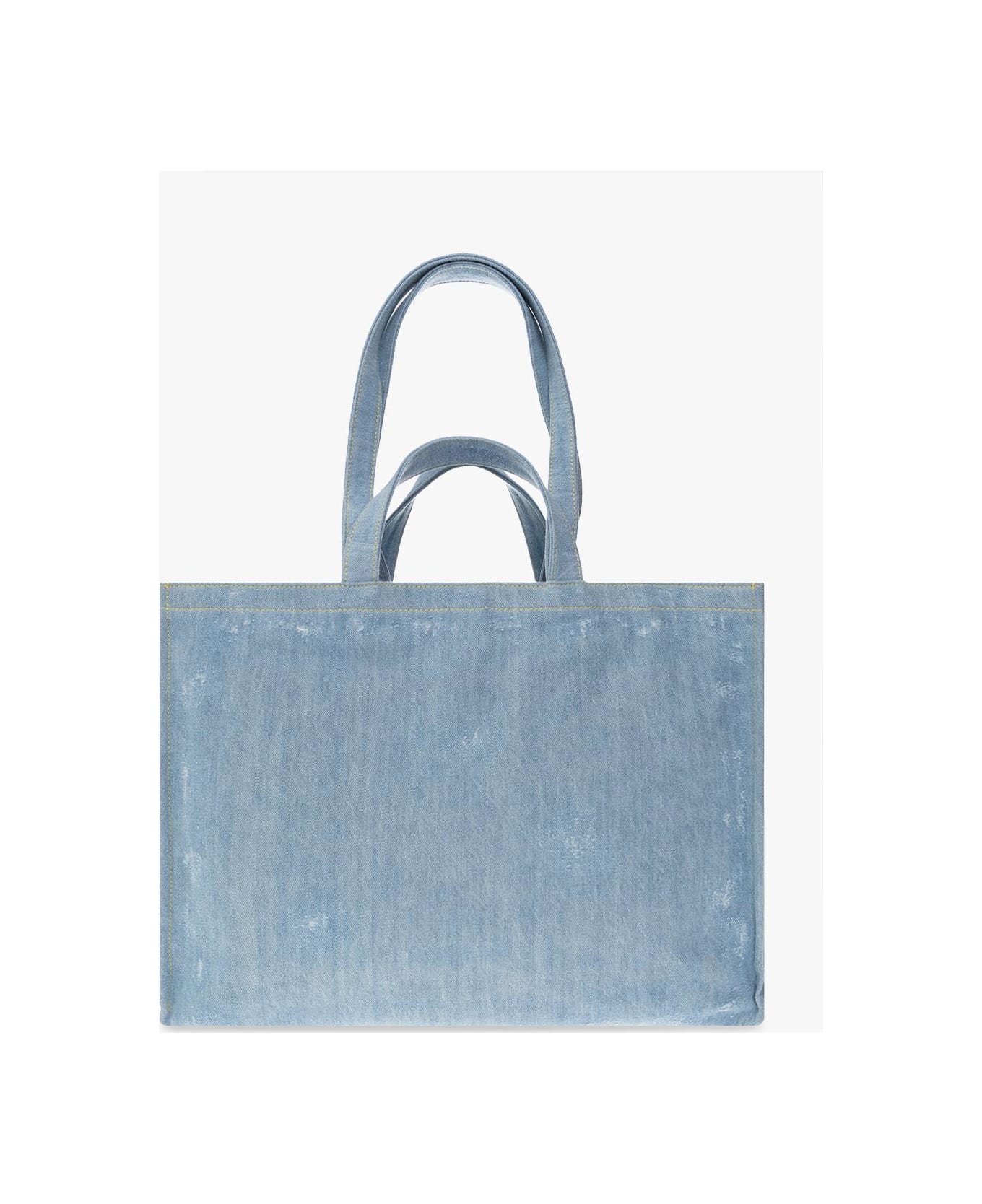 Acne Studios Denim Shopper Bag - Light blue