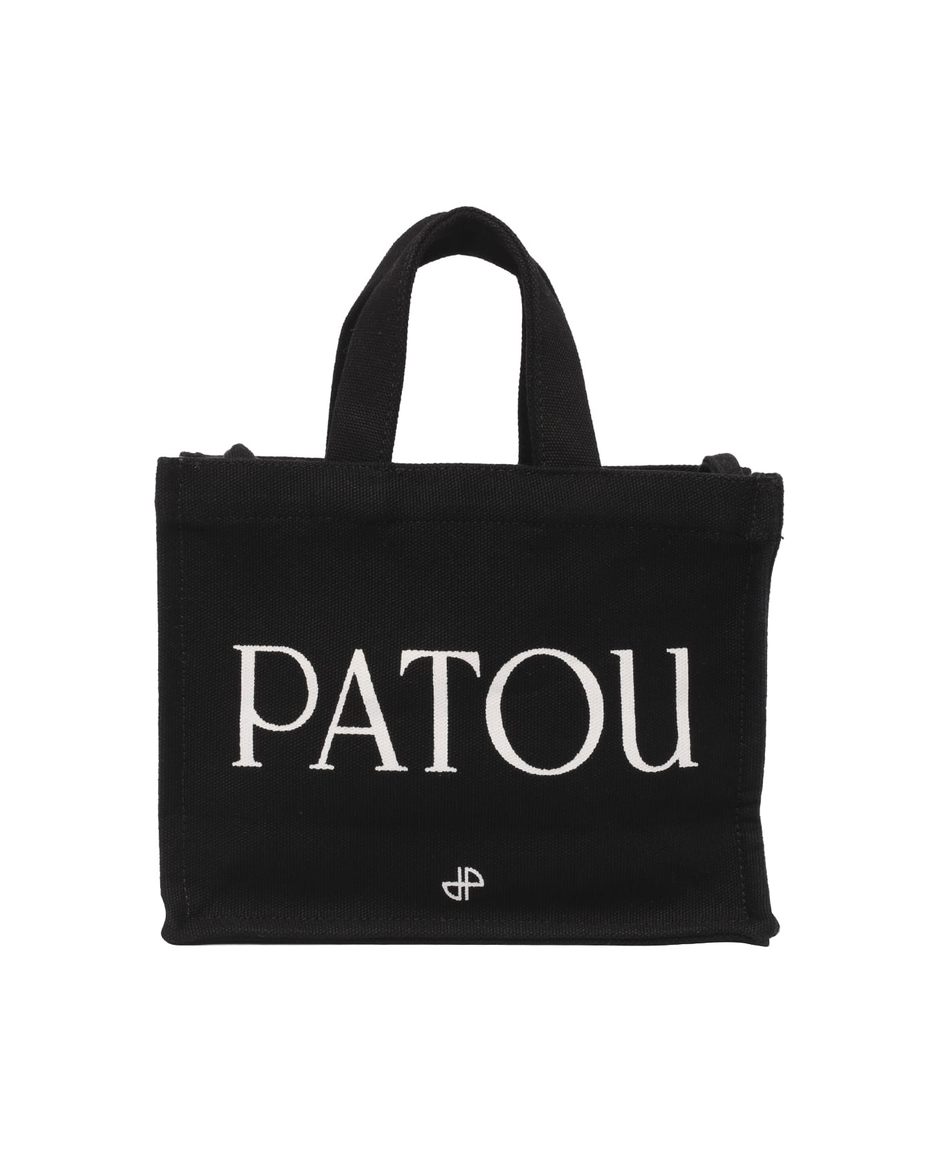 Patou Small Logo Tote Bag - Nero