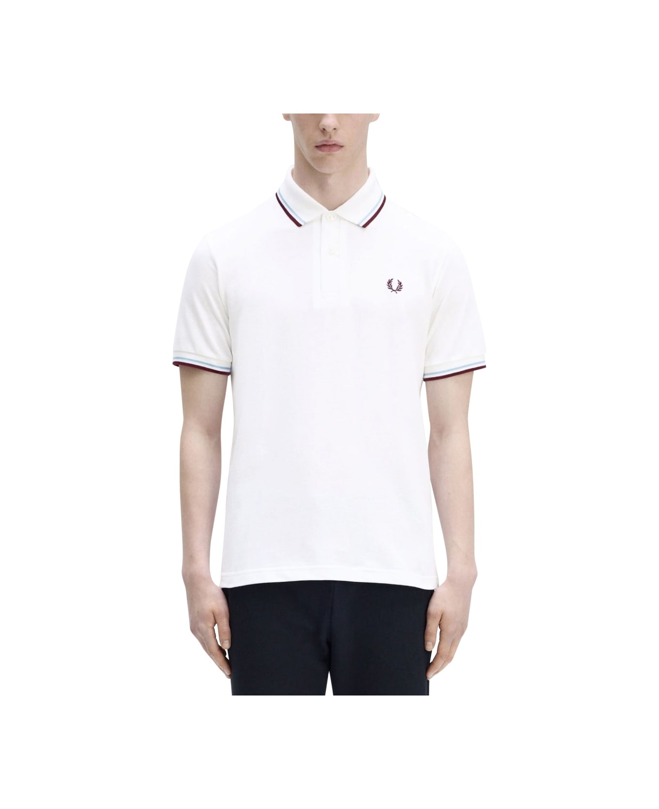 Fred Perry "fred Perry M12" Polo Shirt - WHITE