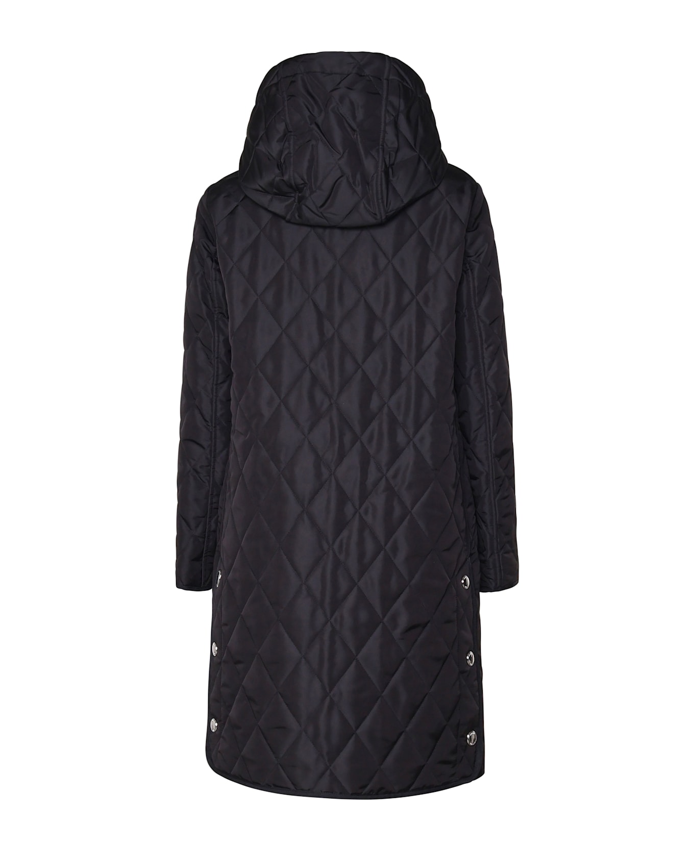 Burberry Long Quilted Roxby Jacket - Black ジャケット