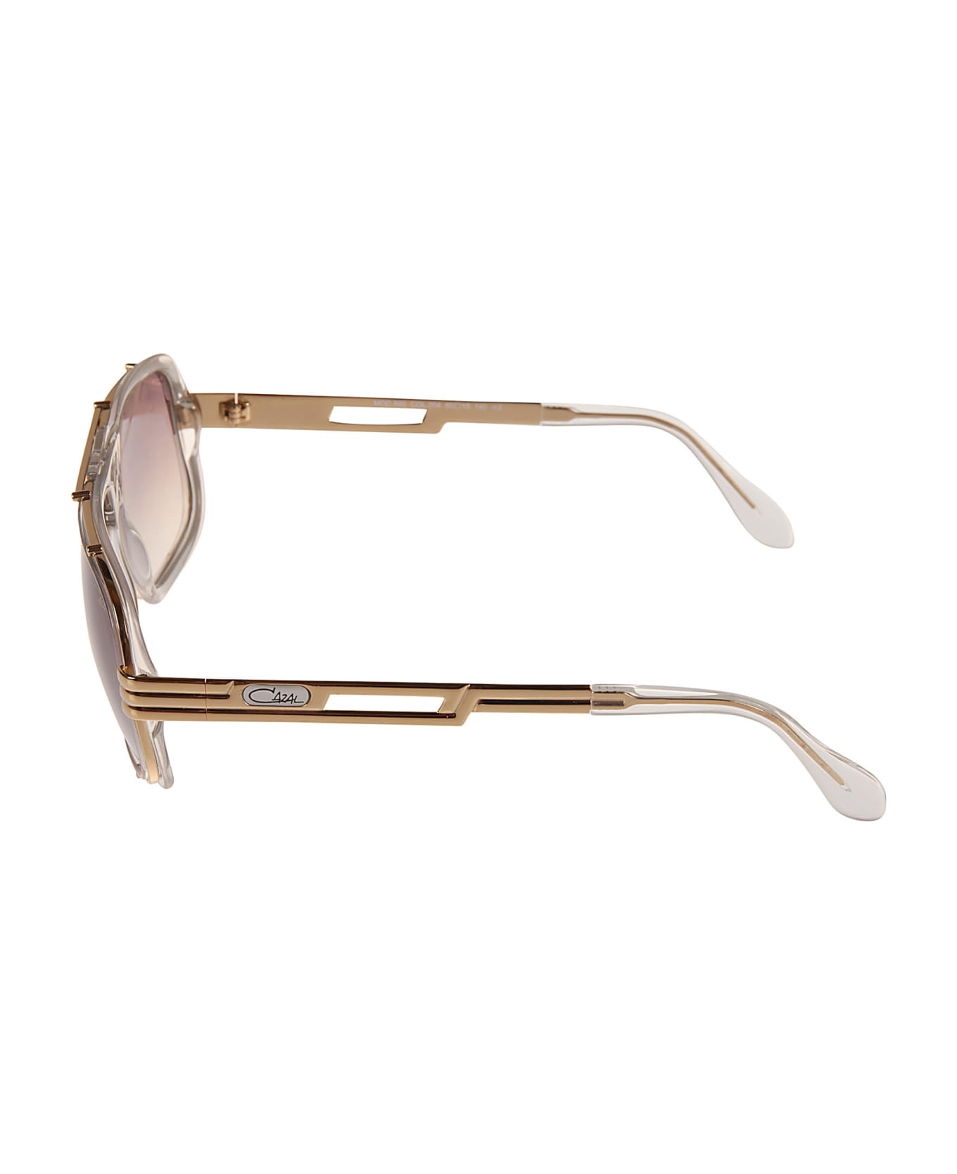 Cazal Top Bar Square Sunglasses - Gold サングラス