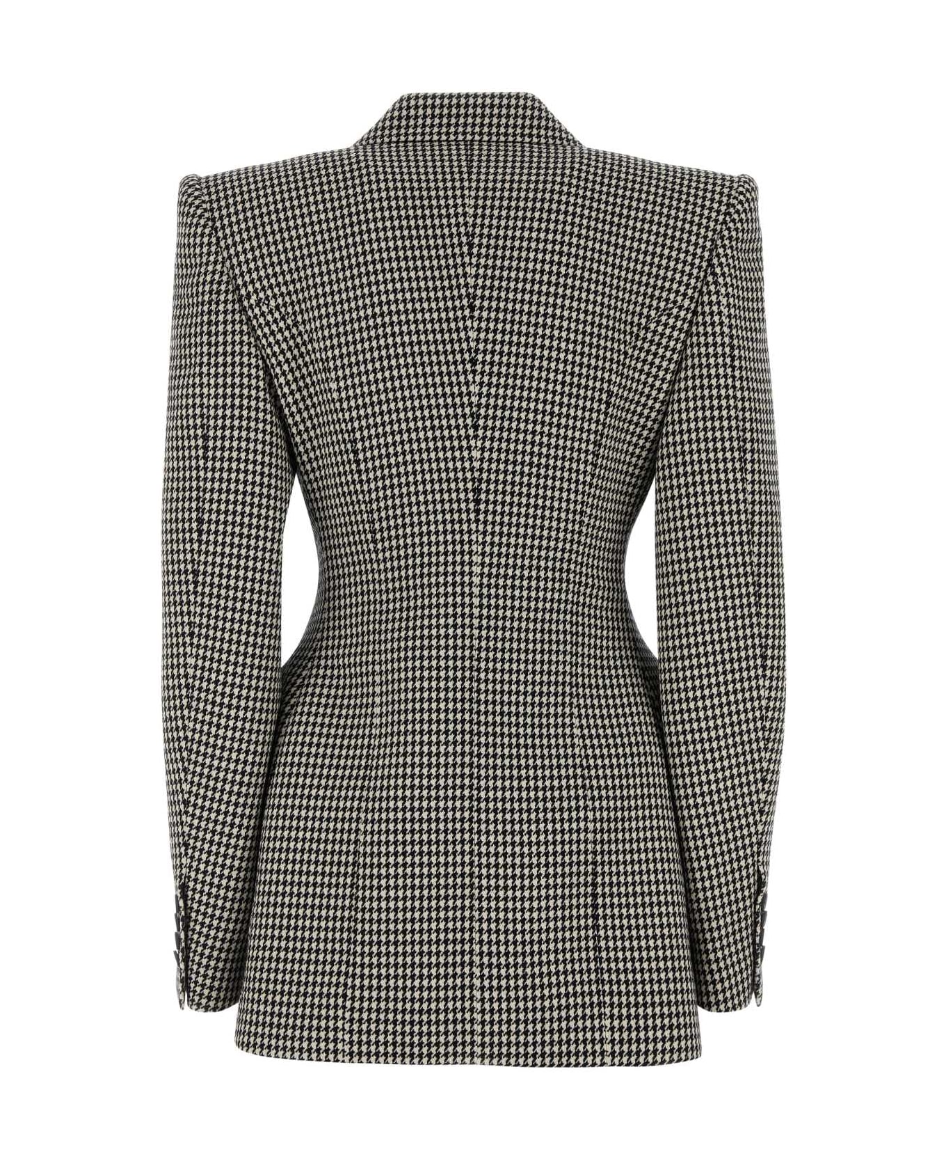 Embroidered Wool Blazer - Thumbnail 1