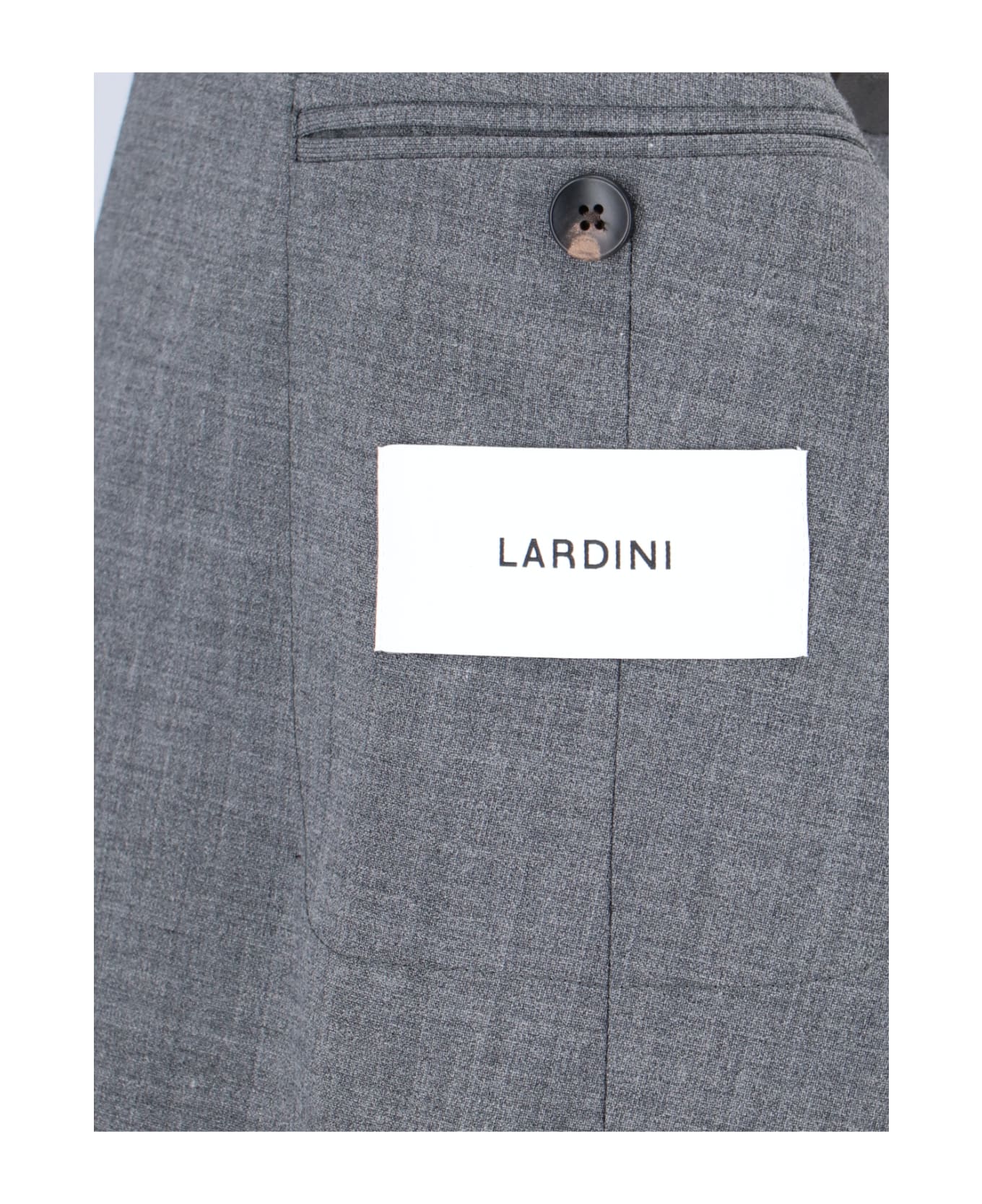 Lardini Double-breasted Blazer - Gray