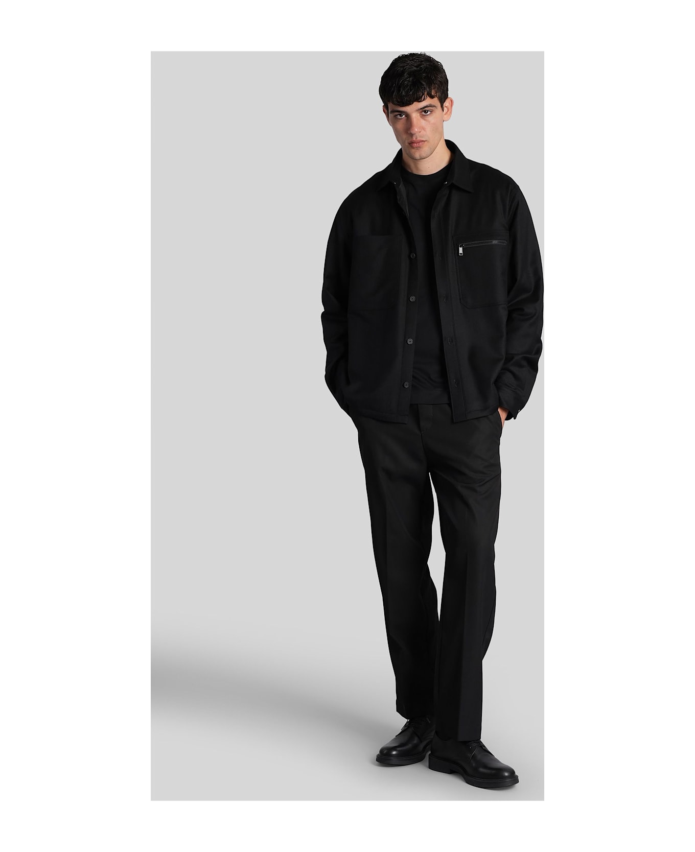 Zegna T-shirt In Black Cotton - black