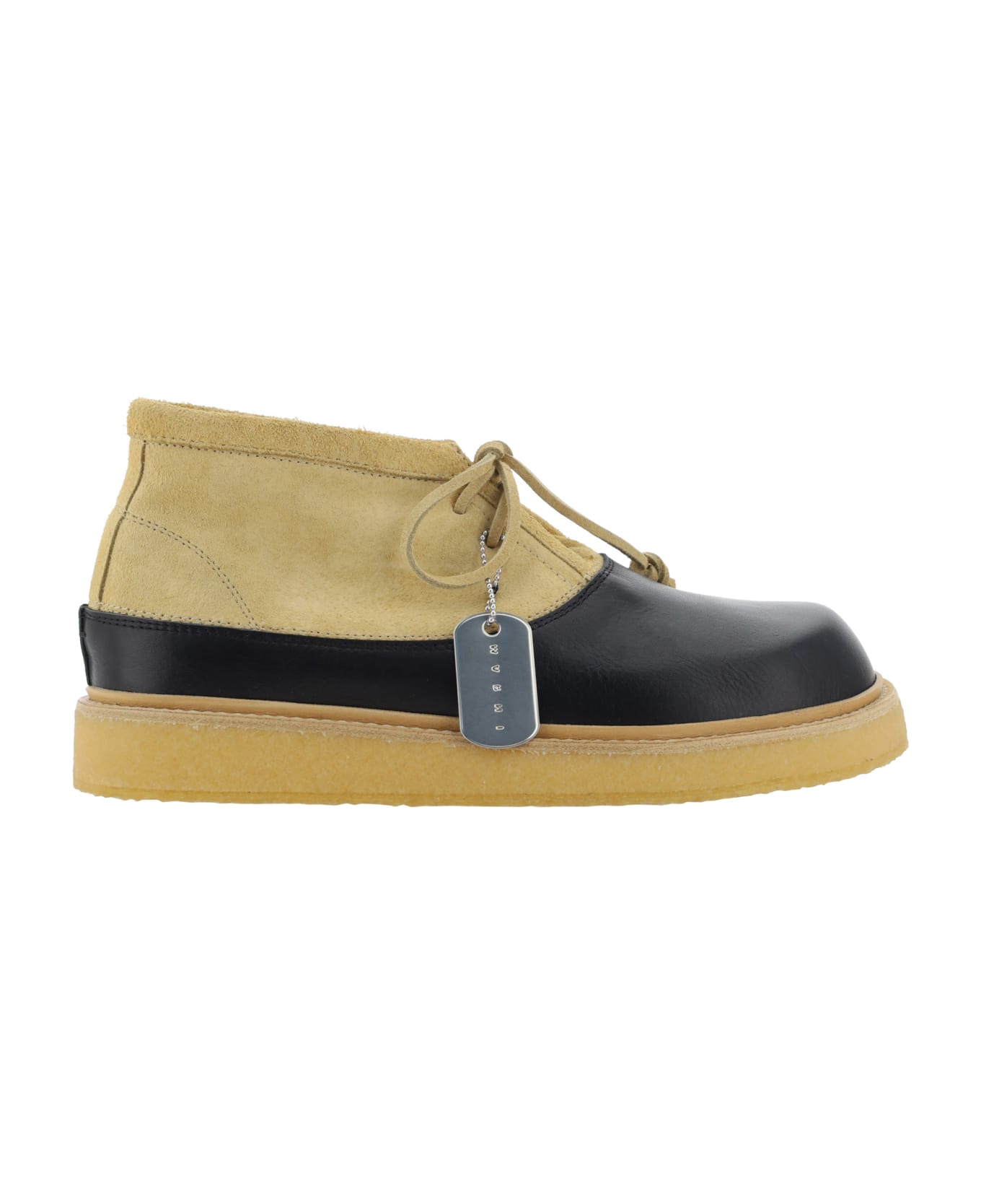Marni Ankle Boots - Black/sand