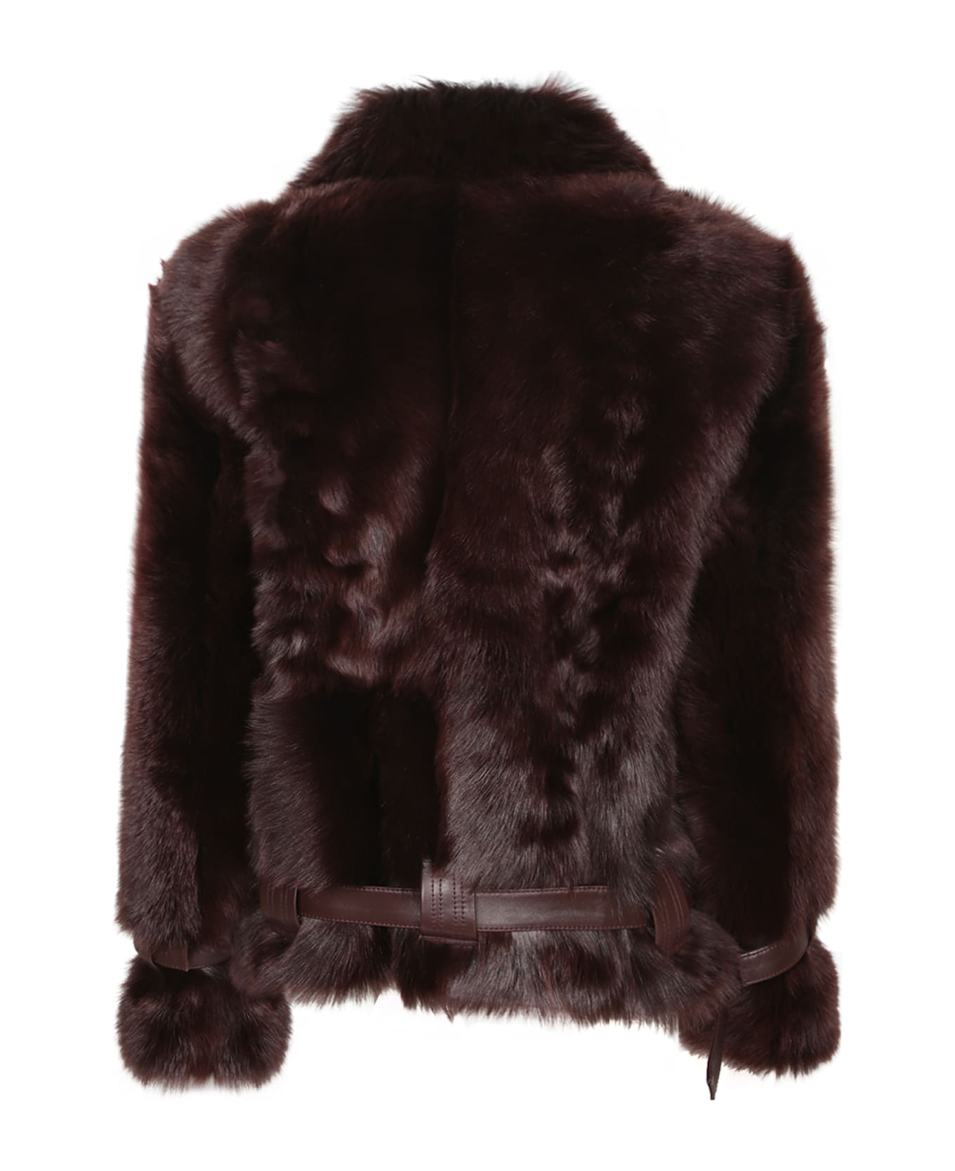 Tom Ford Dark Brown Leather Jacket - Brown