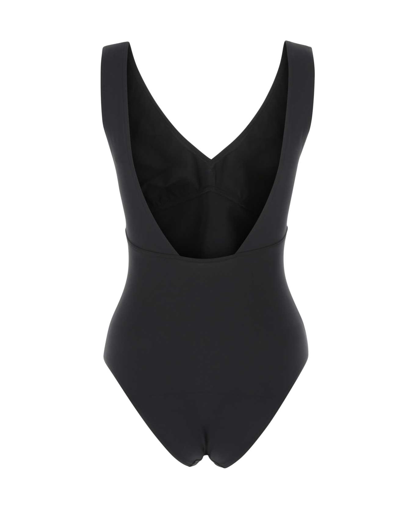 Eres Black Stretch Nylon Swimsuit - 018128 水着