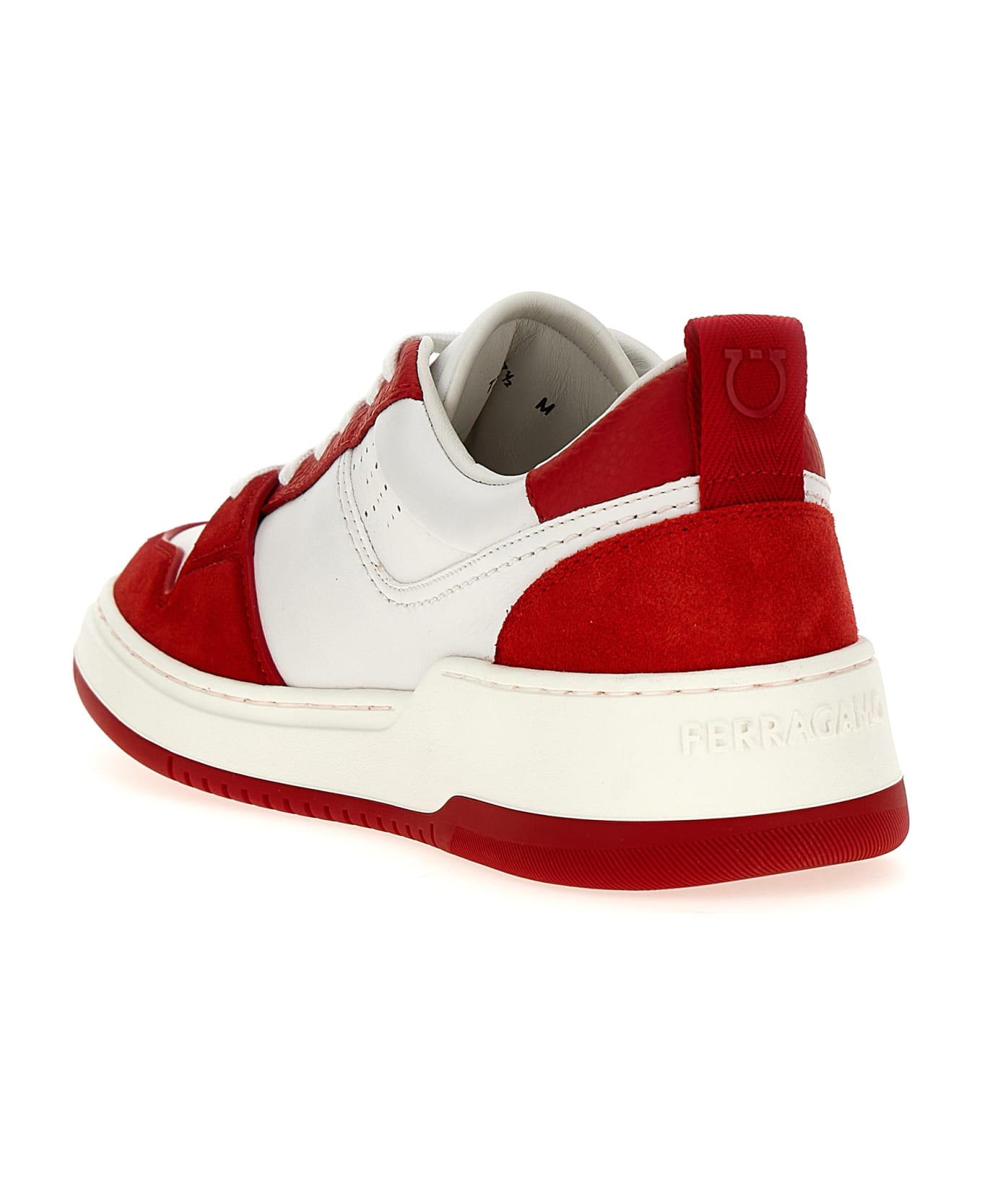 Ferragamo 'dennis' Sneakers - Red スニーカー