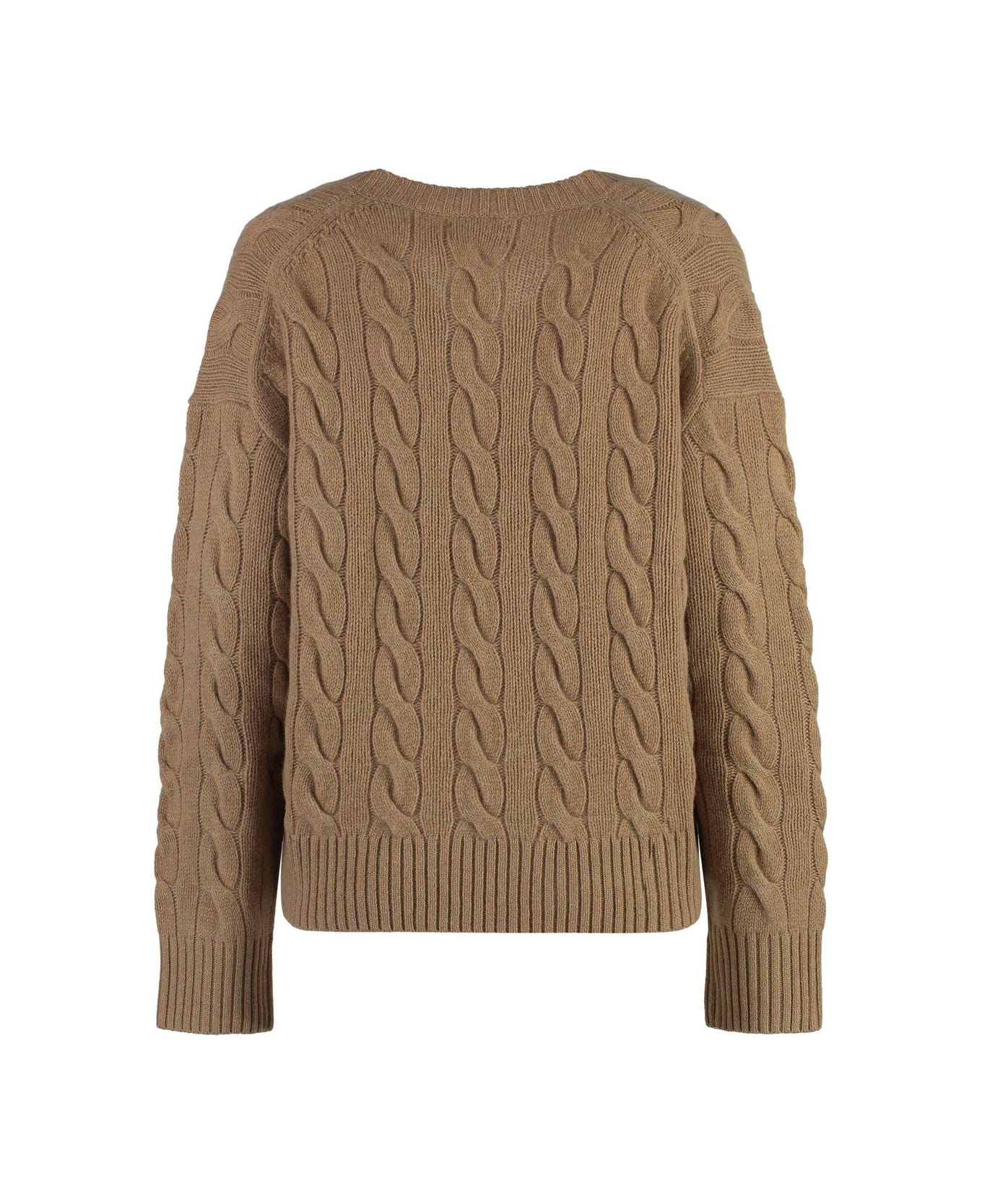 Polo Ralph Lauren Relaxed Fit Cable-knit Jumper - Beige