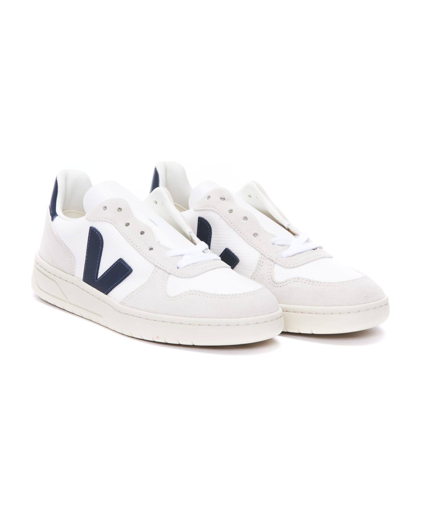 Veja V10 B-mesh Sneakers - White Nautico