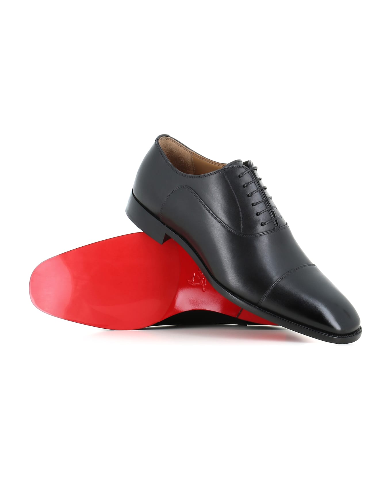 Christian Louboutin Oxford Greggo Flat - Black